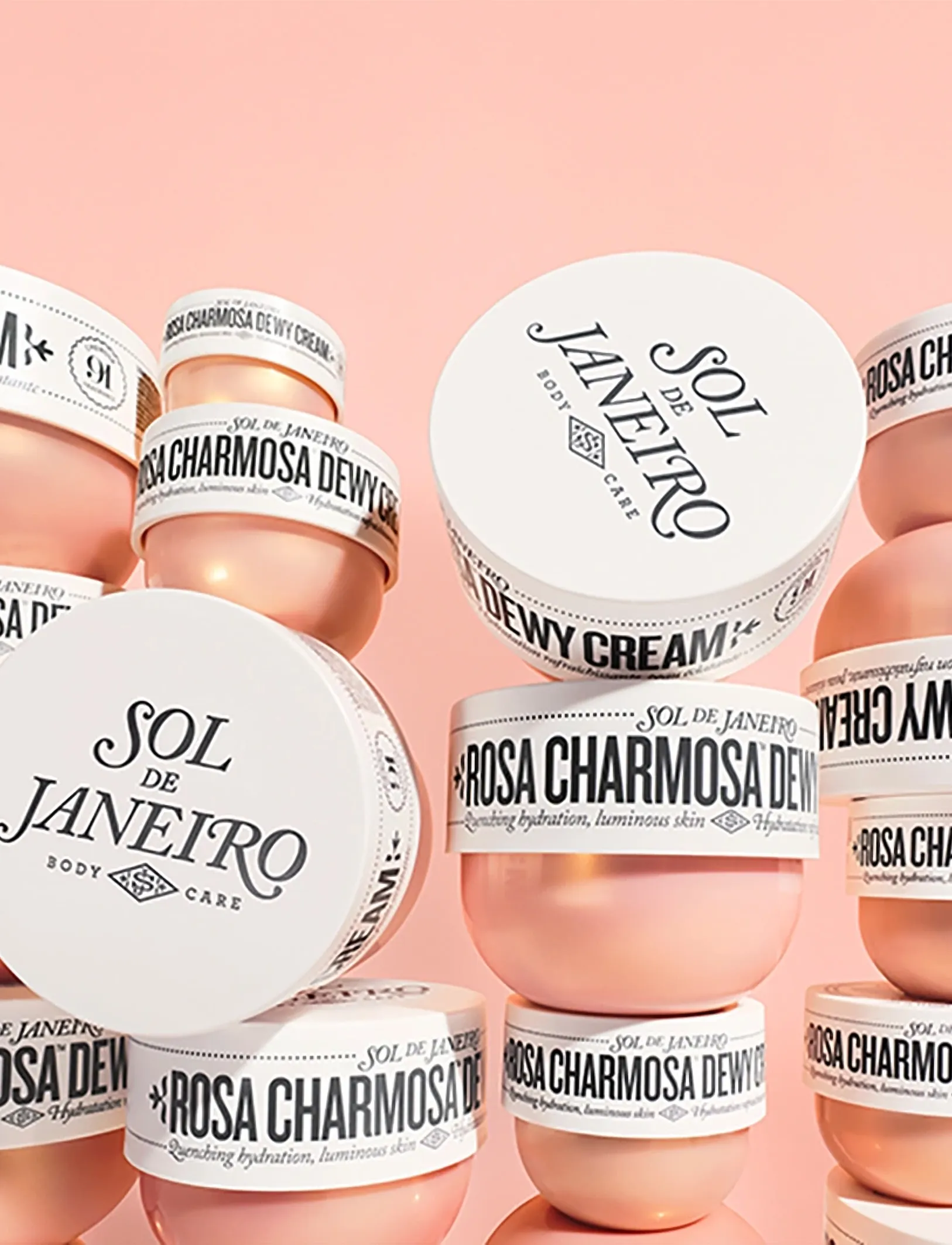 Sol de Janeiro Rosa Charmosa Dewy Cream 240ml, 240 ml, Nude, Fragrance > Fragrance Mists, Dame