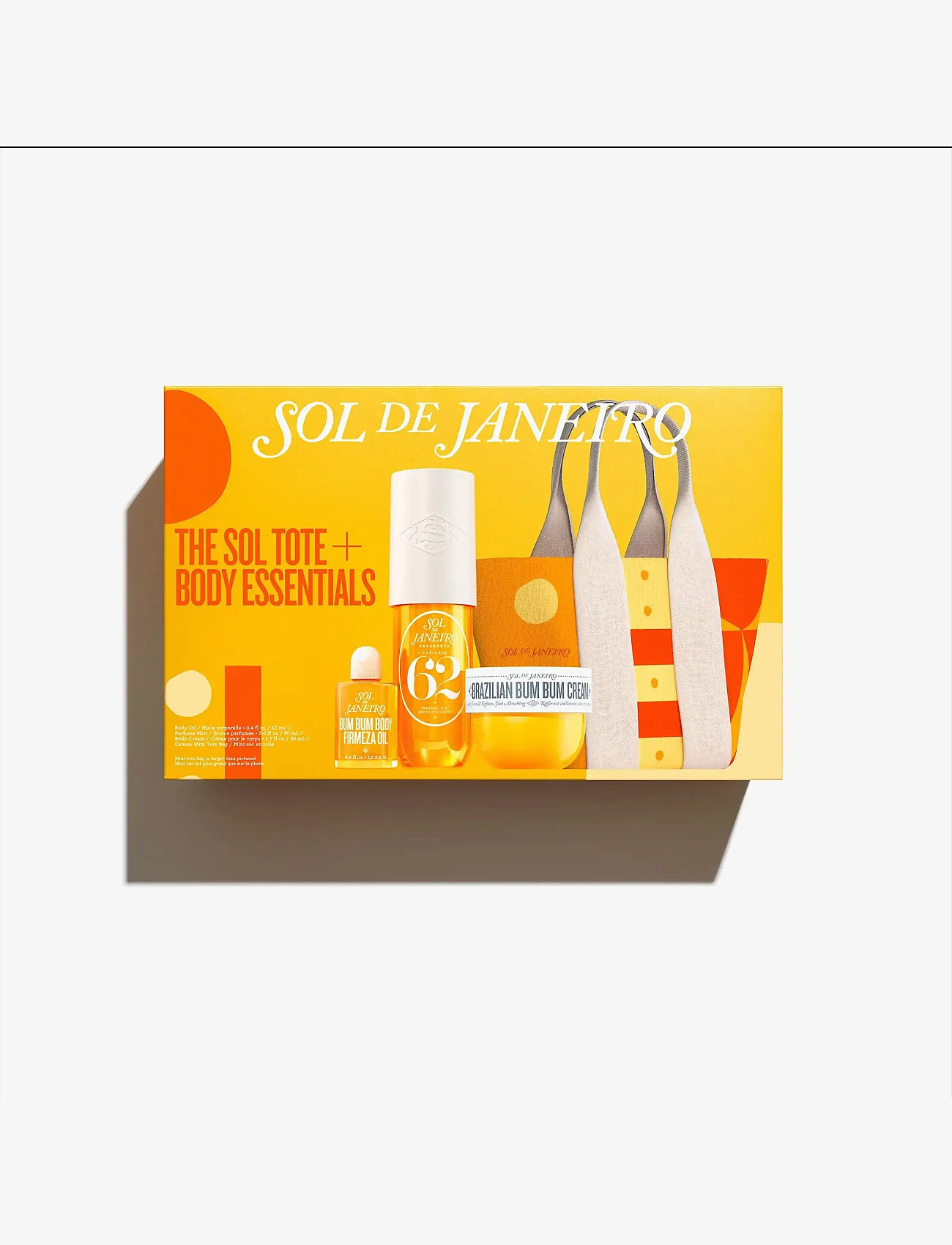 Sol de Janeiro - The Sol Tote + Body Essentials 2025 - gåvoset - clear - 0