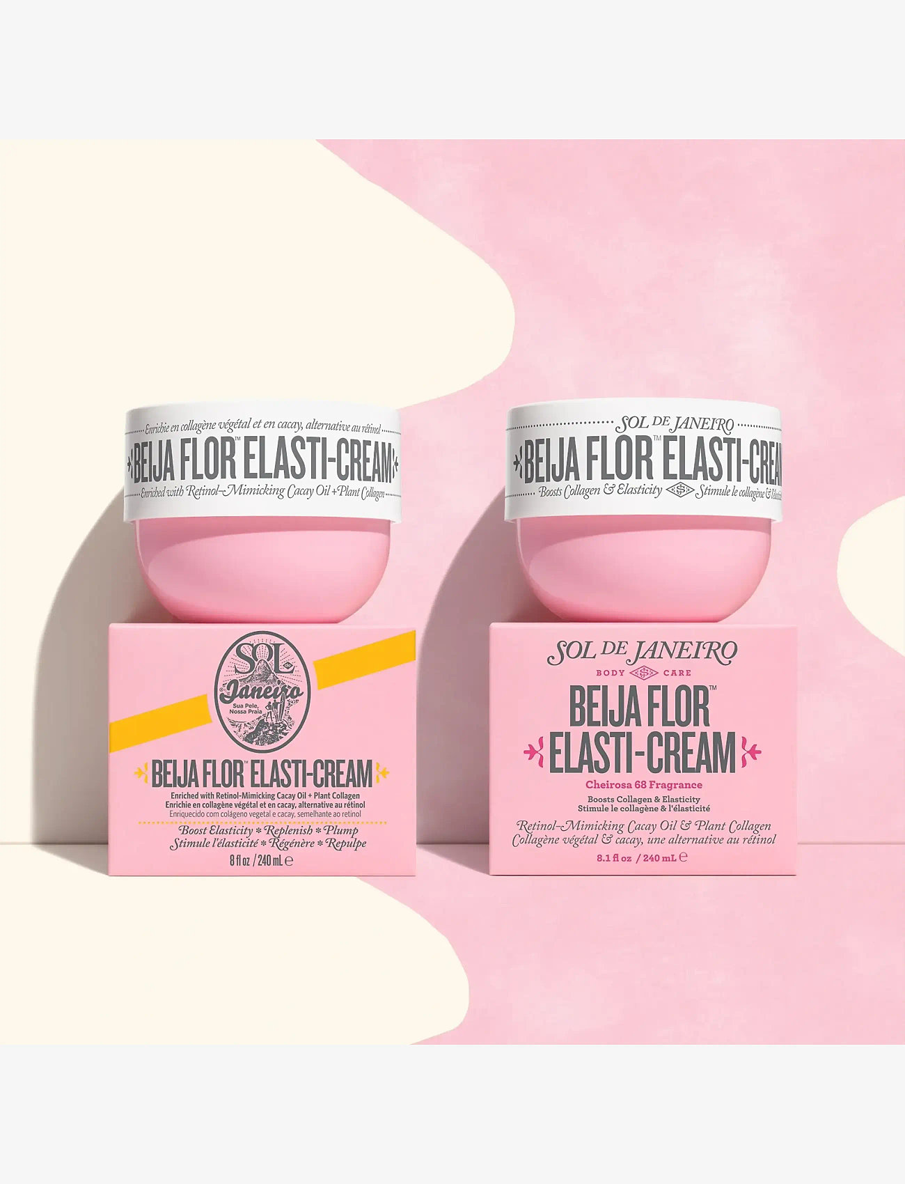 Sol de Janeiro - Beija Flor Collagen Cream 240ml - losjonai ir kremai - clear - 2