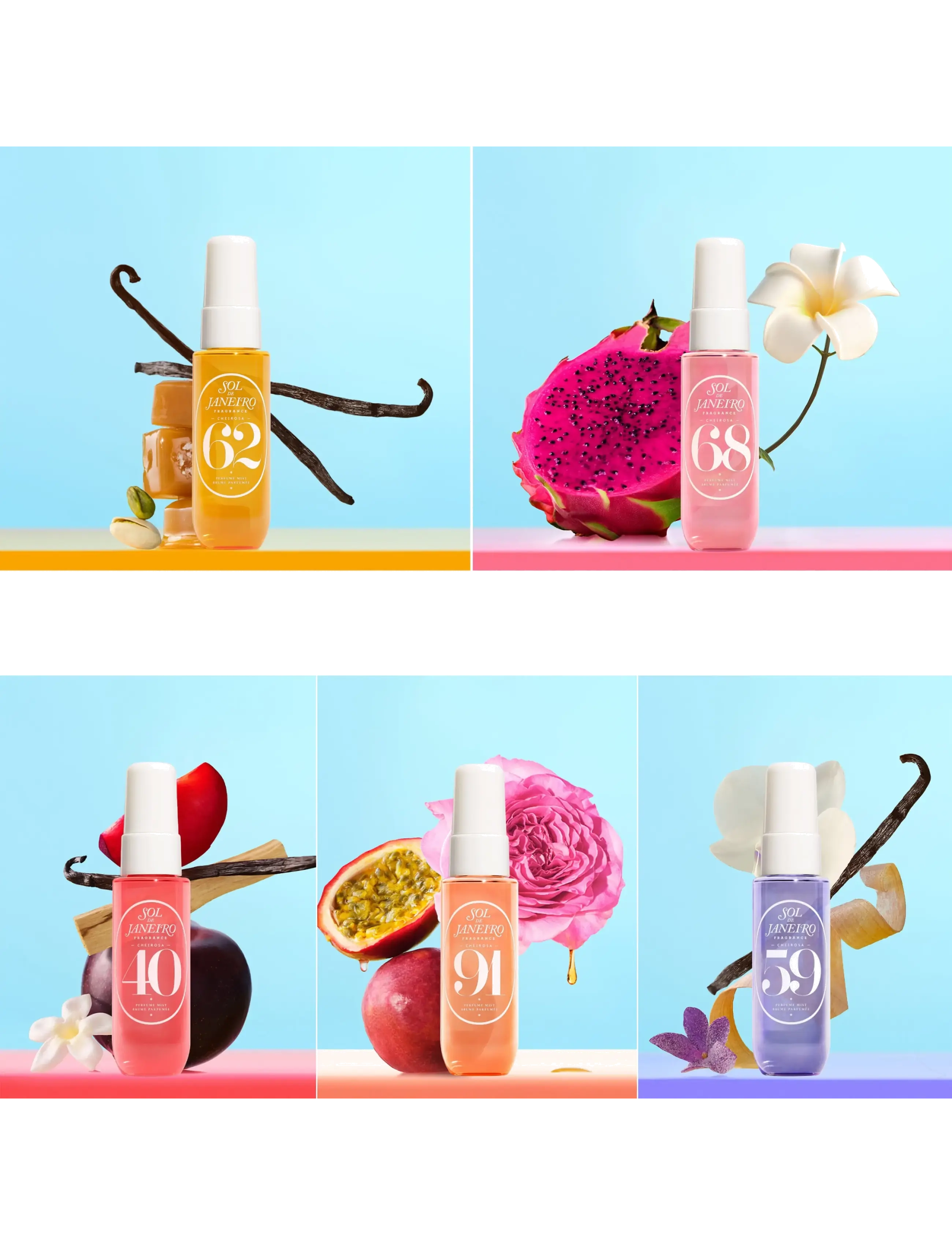 Sol de Janeiro - Livin' A Vida Cheirosa (5pcs mist set) - clear - 3
