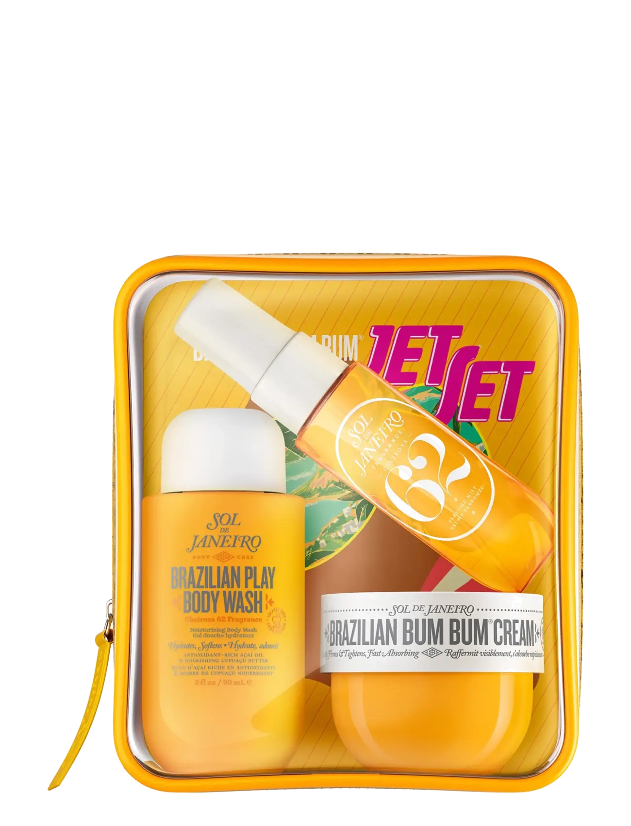 Sol de Janeiro Bum Bum Jet Set, Skincare Sæt, Nude, Str: ONE SIZE