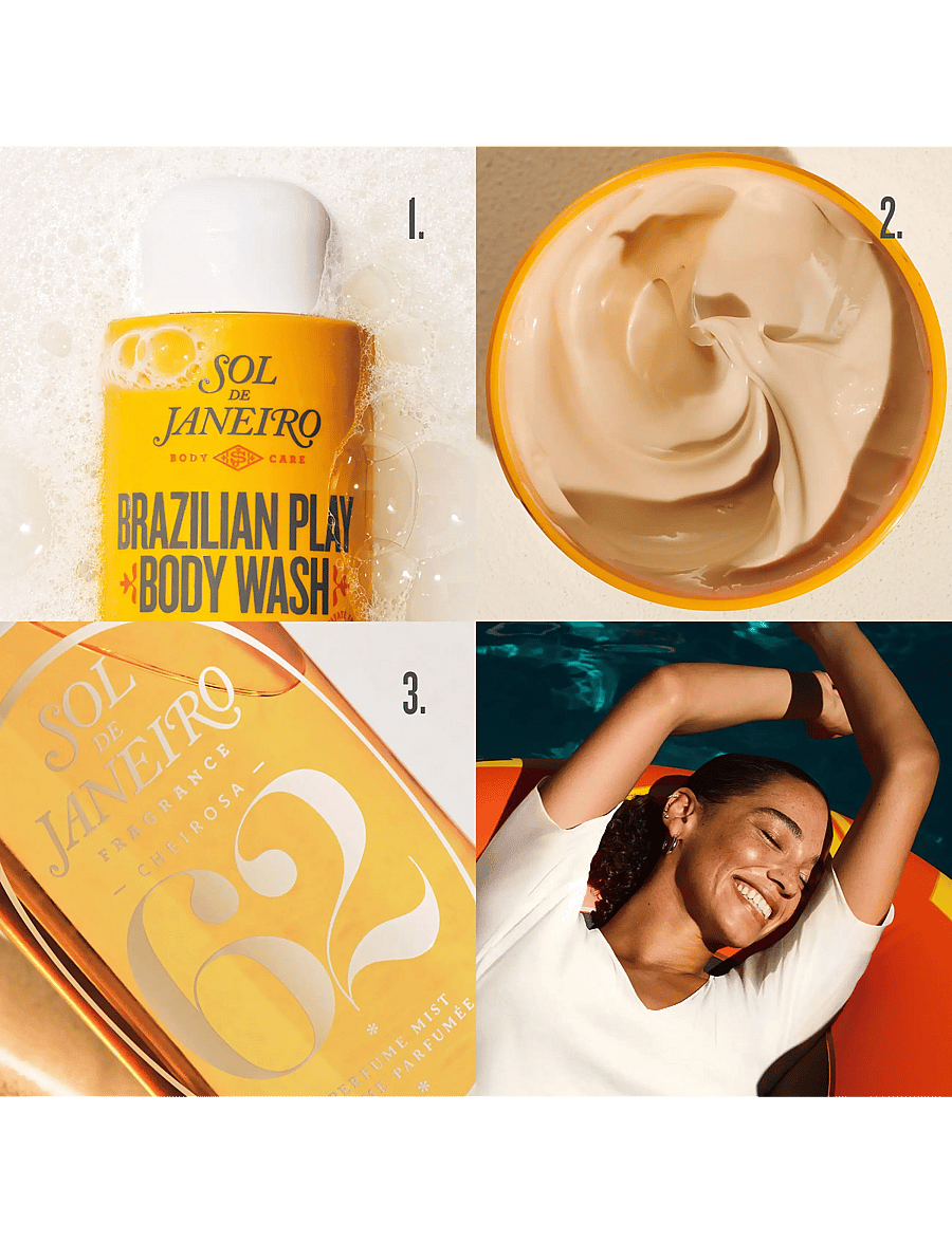 Sol de Janeiro - Bum Bum Jet Set - giftset - clear - 2