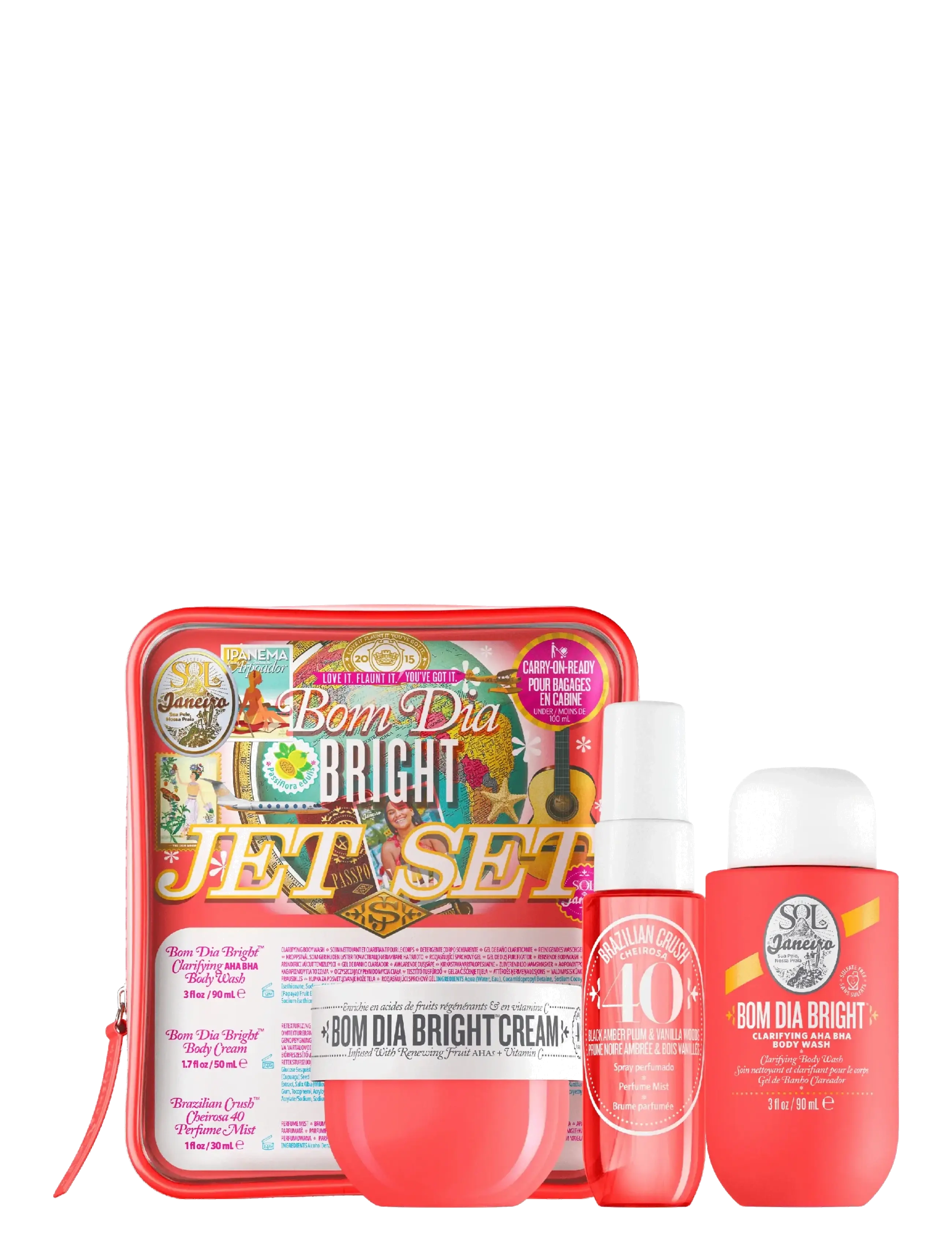 Sol de Janeiro - Bom Dia Jet Set - shower gel & bruseolier - natural - 1