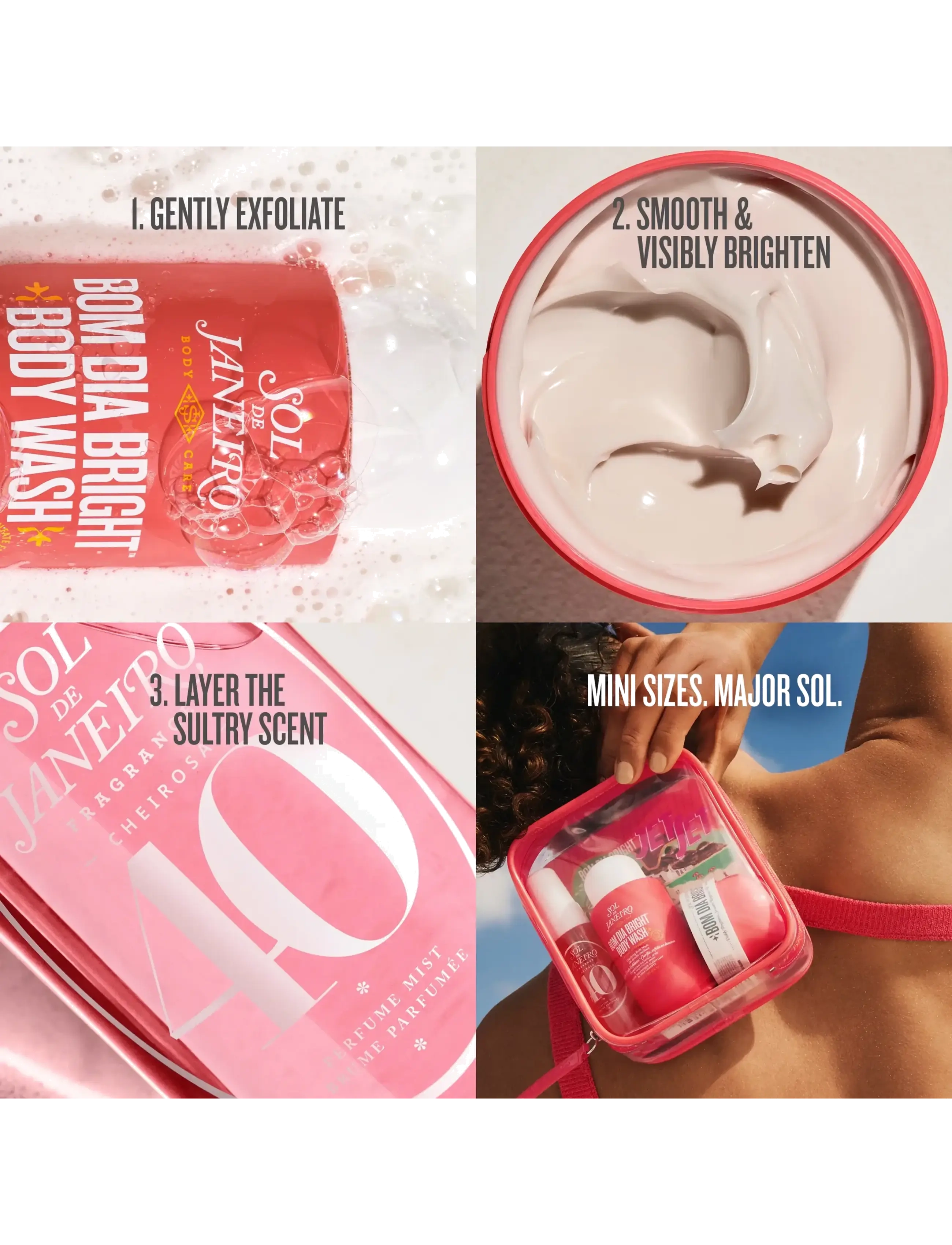 SOL DE JANEIRO Bom Dia Jet Set (30 + 50 + 90 ml) 3 pcs kroppsvård herr – bild 5