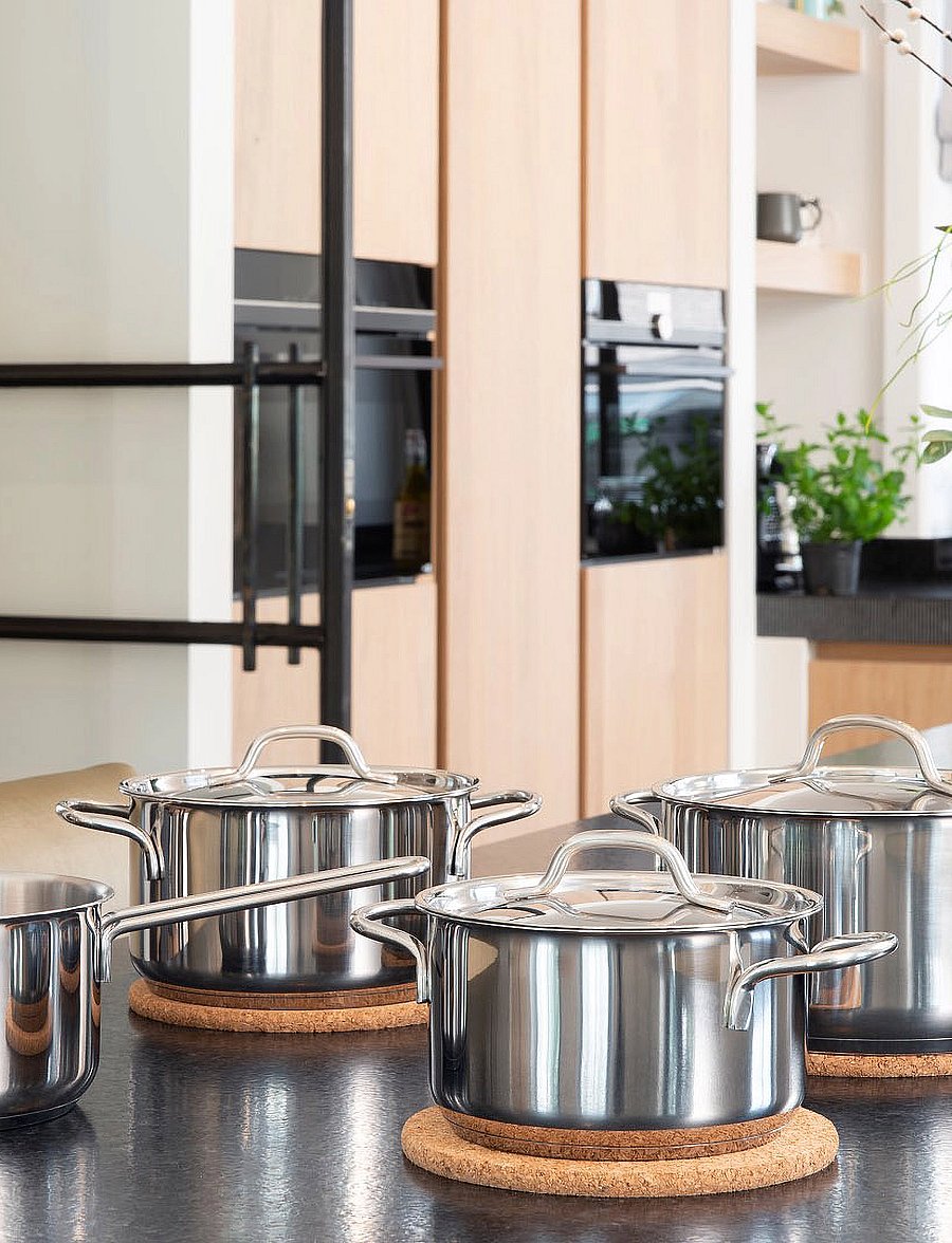 Sola - Mirage Cookwareset 4-pcs - kastrulikomplektid - stainless steel - 1