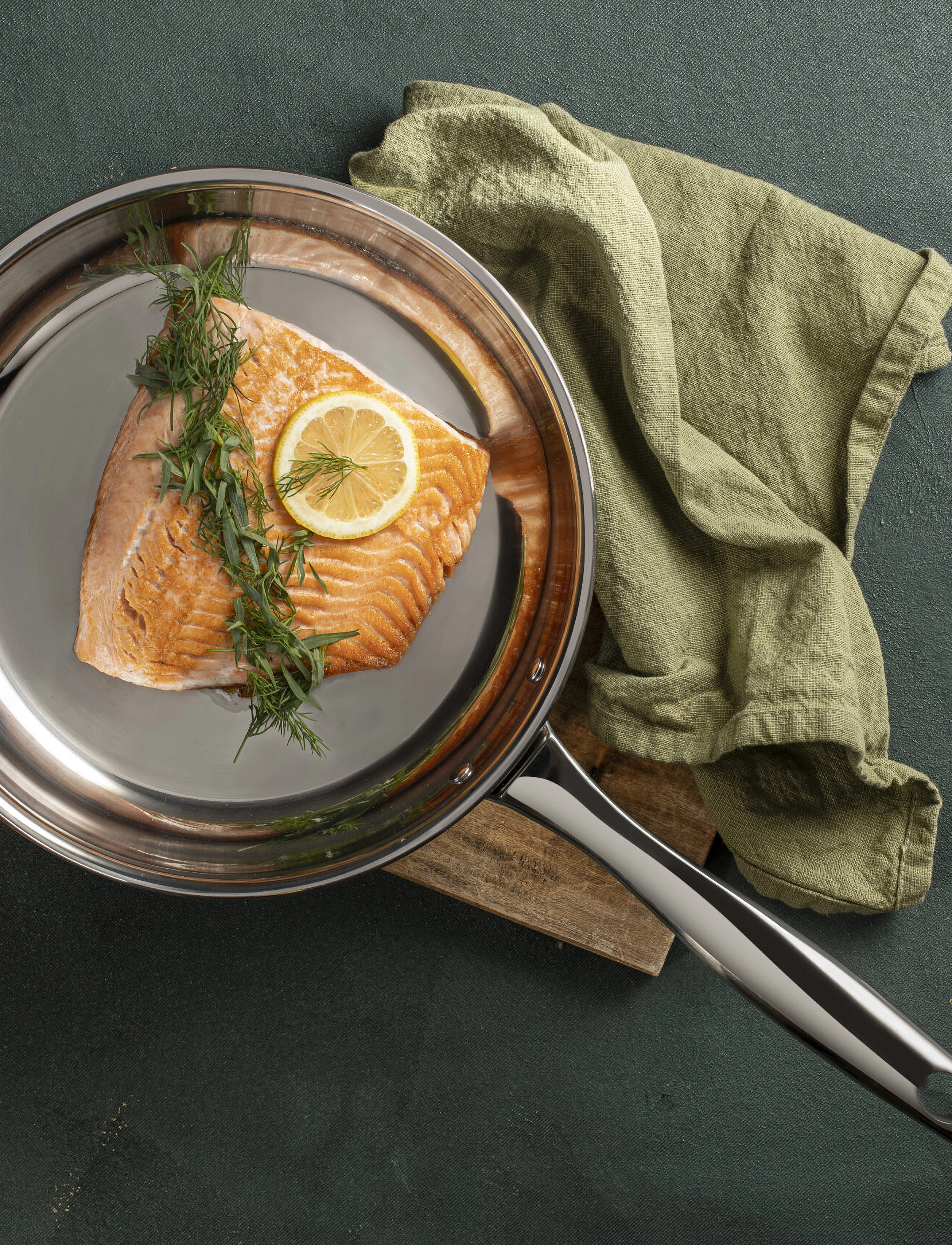 Sola Green Cooking Frying Pan, Ø 20 cm, Pots & Pans, Silber - Homeware