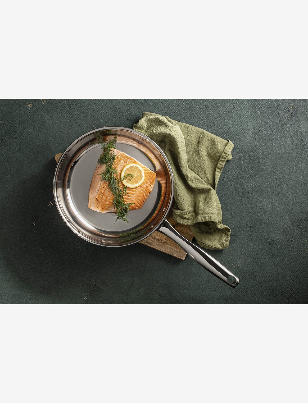 Sola - Green Cooking Frying Pan - stekpannor - stainless steel - 2