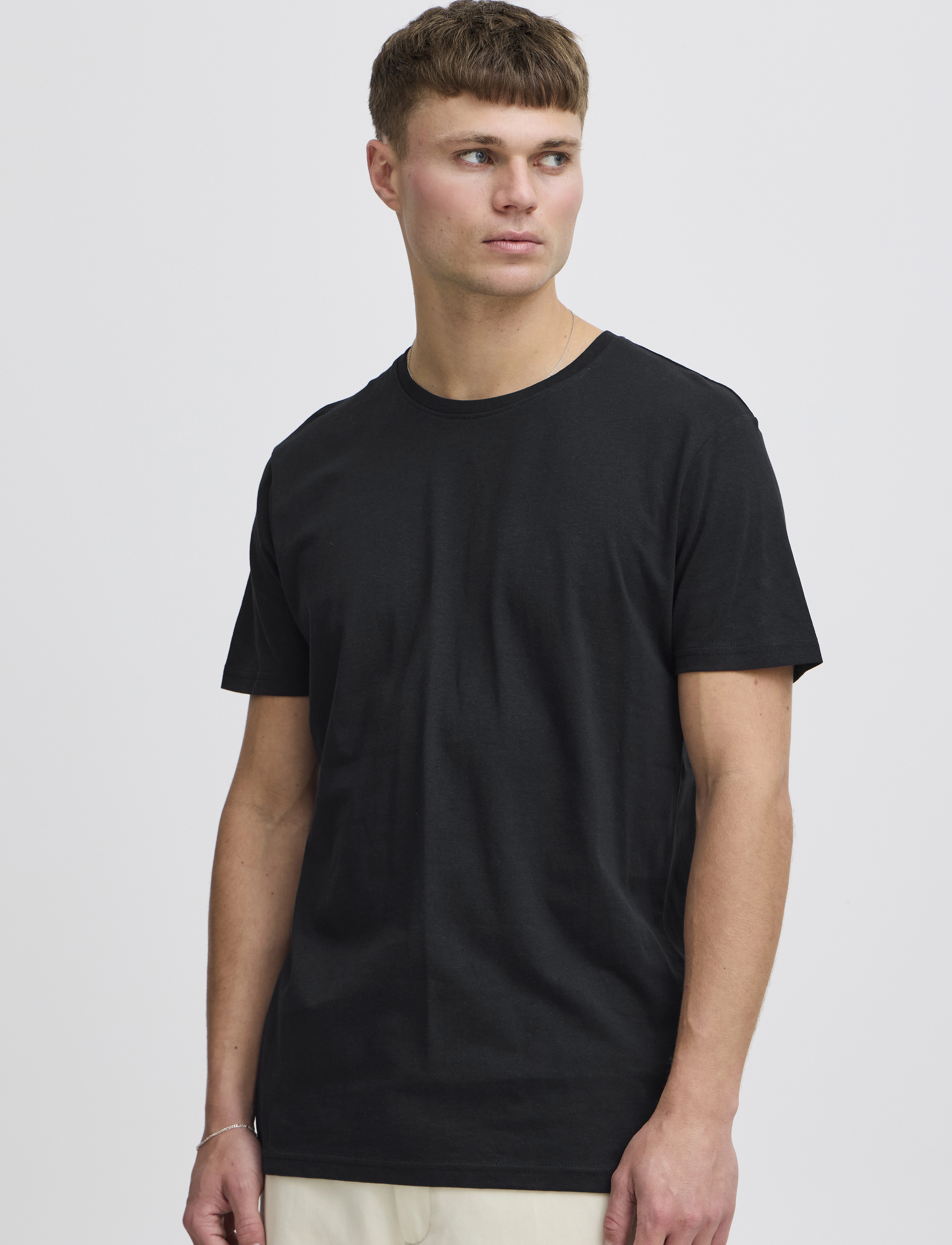 Solid - SDROCK SS - kortærmede t-shirts - black - 3