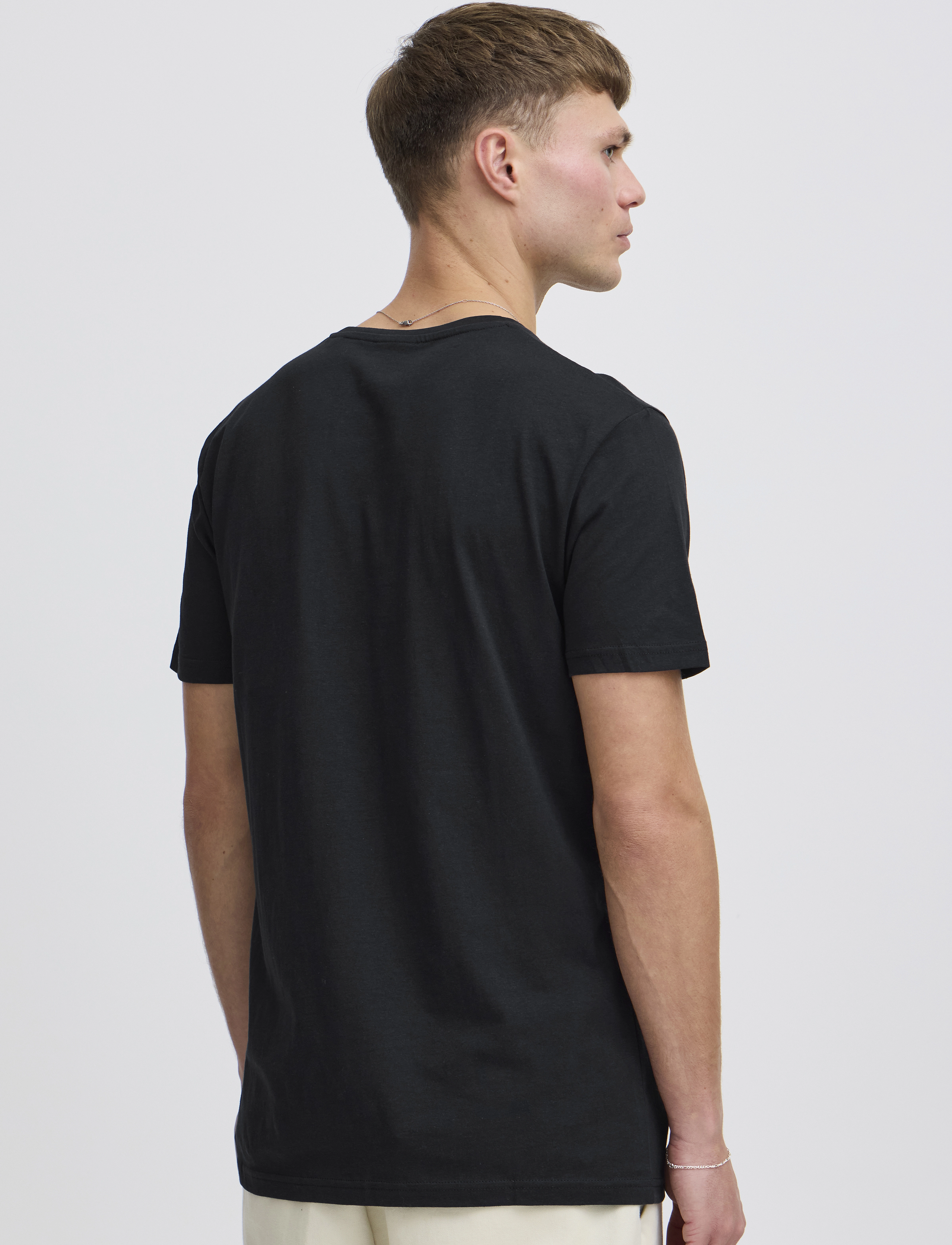 Solid - SDROCK SS - kortærmede t-shirts - black - 4
