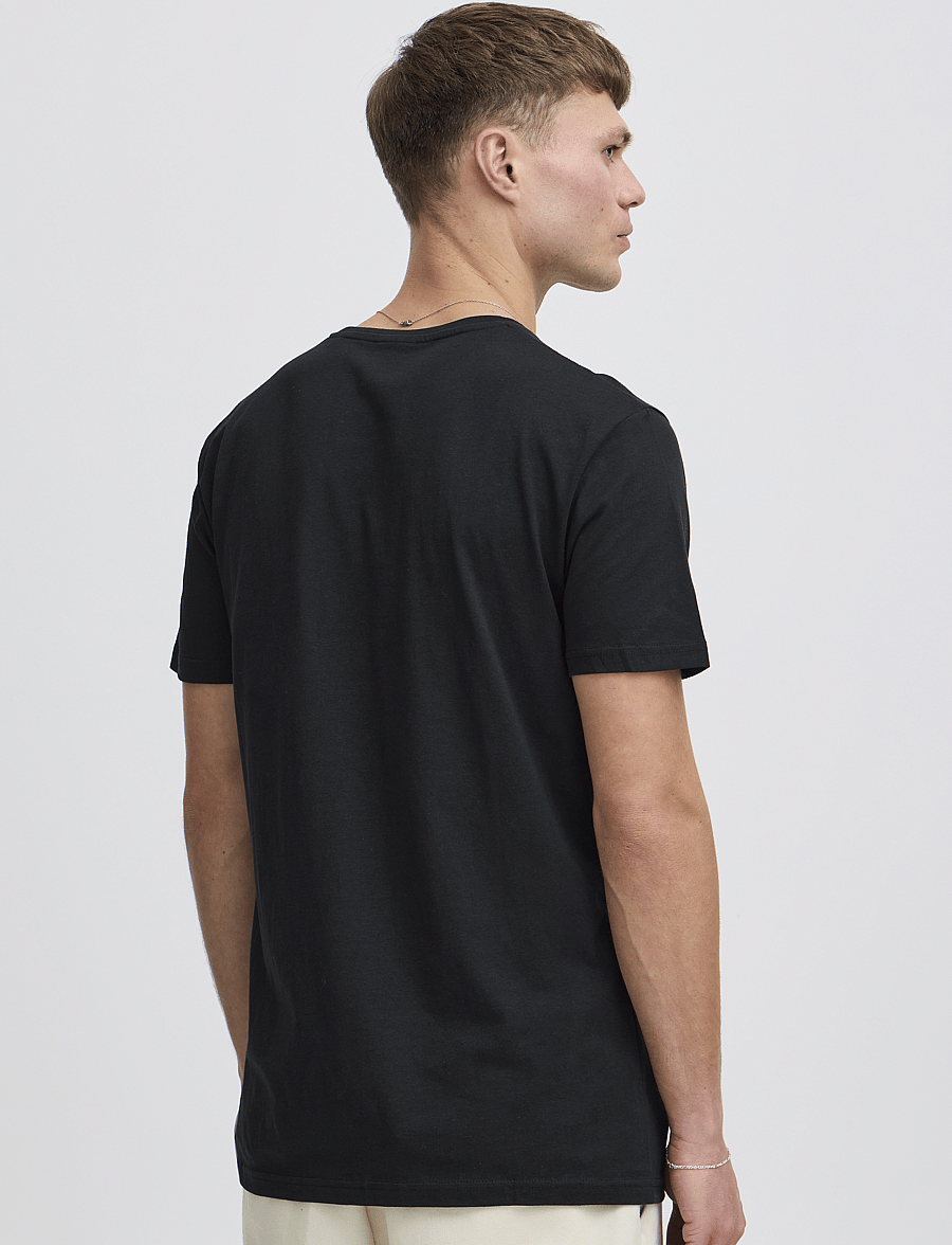 Solid - SDROCK SS - kurzärmelige t-shirts - black - 4