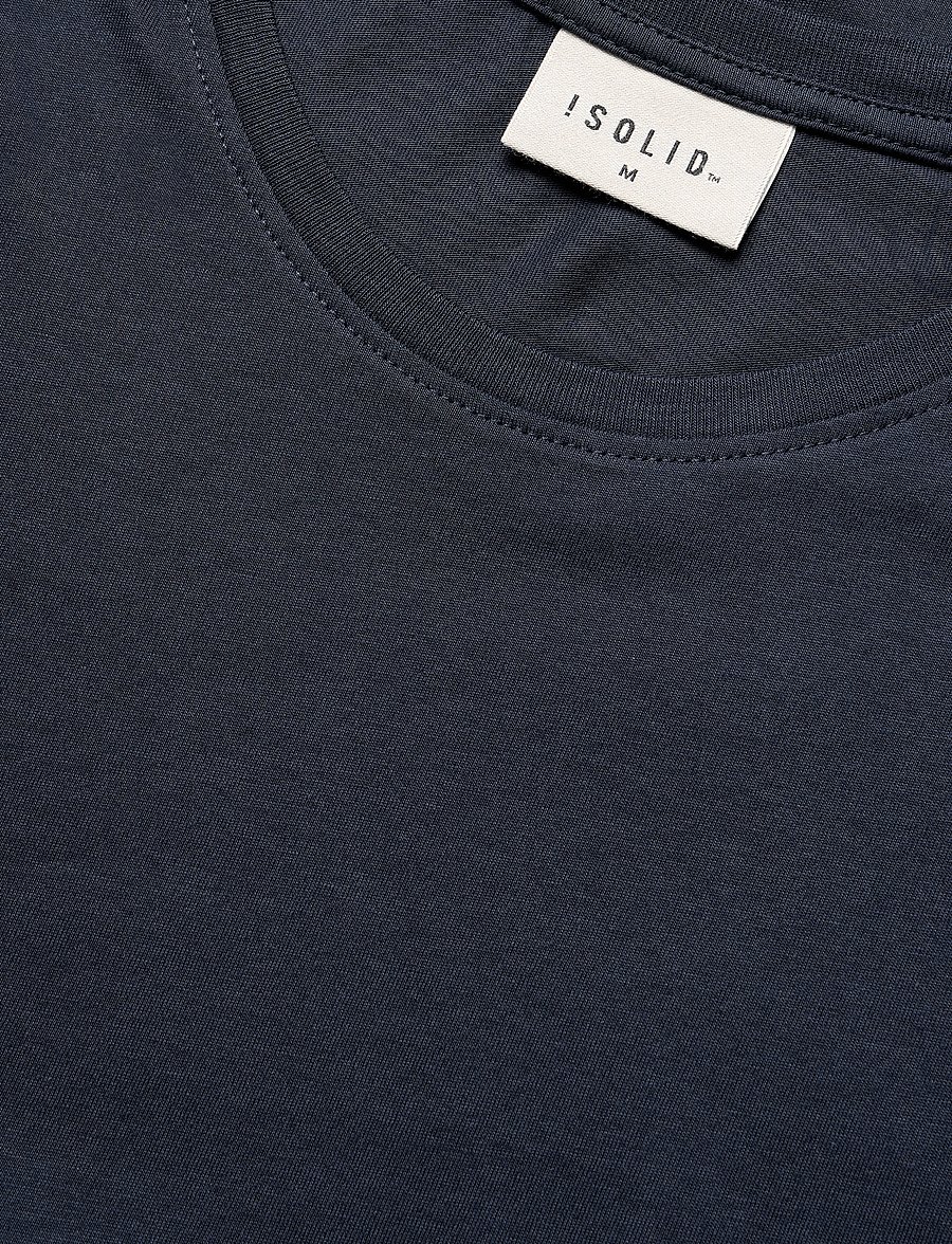 Solid - SDROCK SS - kurzärmelige t-shirts - insignia blue - 2