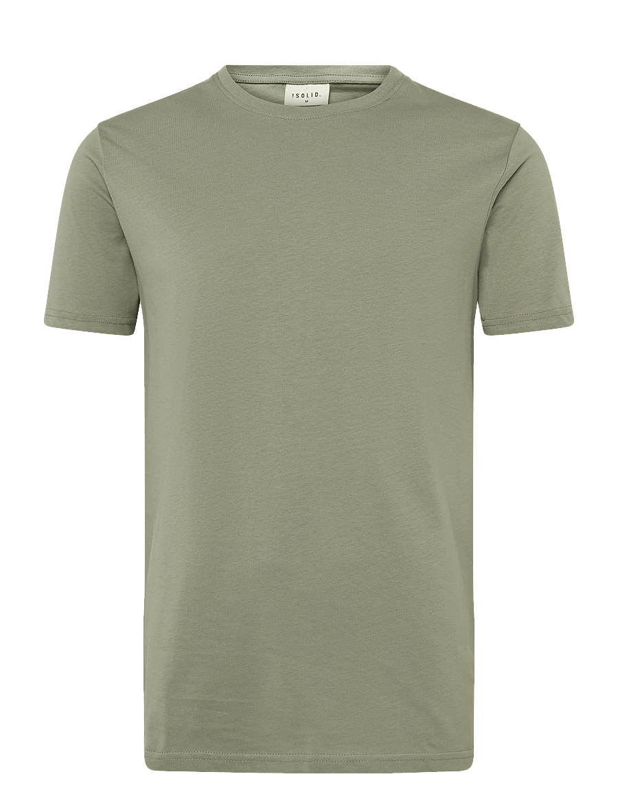 Solid - SDROCK SS - kurzärmelige t-shirts - vetiver - 0