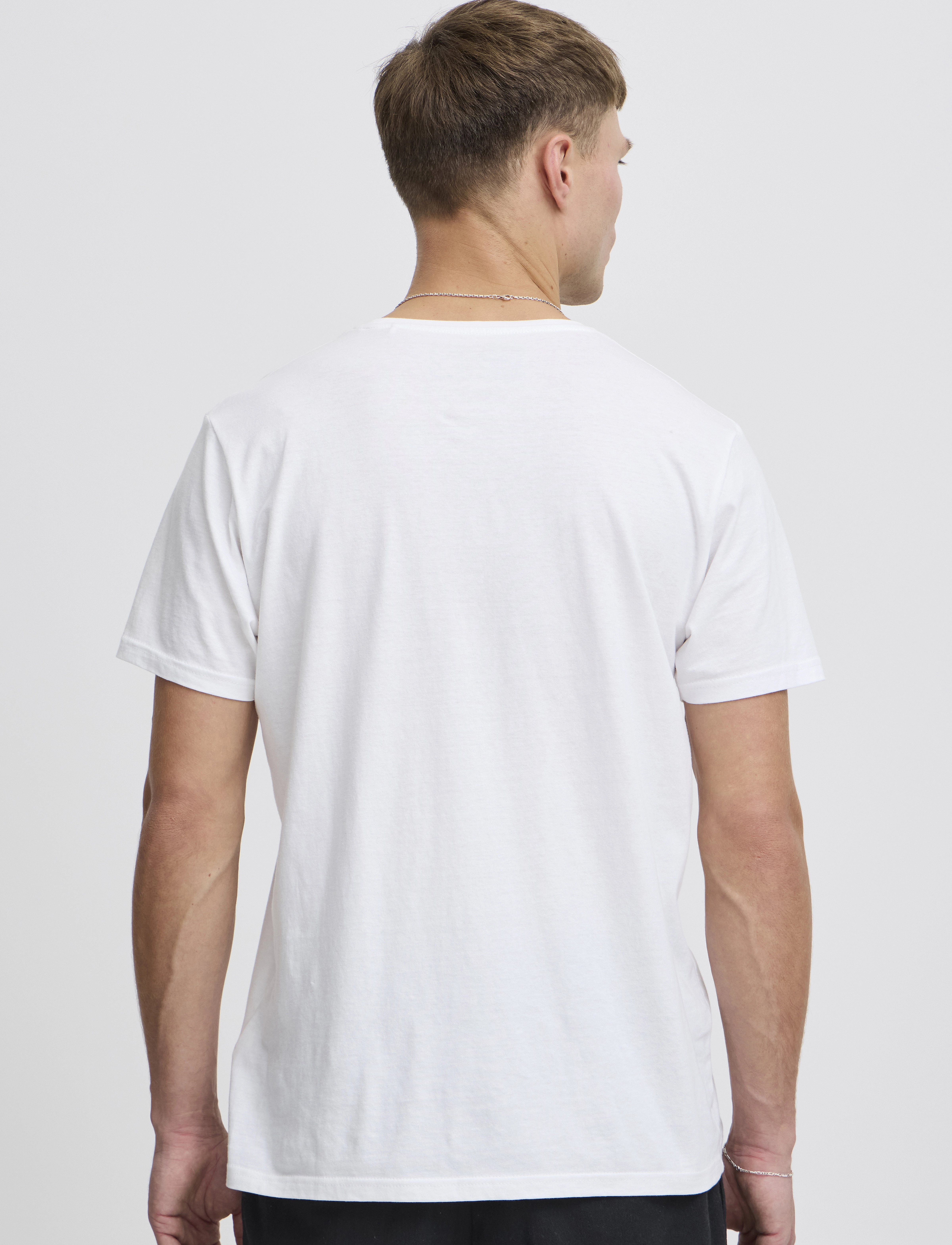 Solid - SDROCK SS - kortærmede t-shirts - white - 4