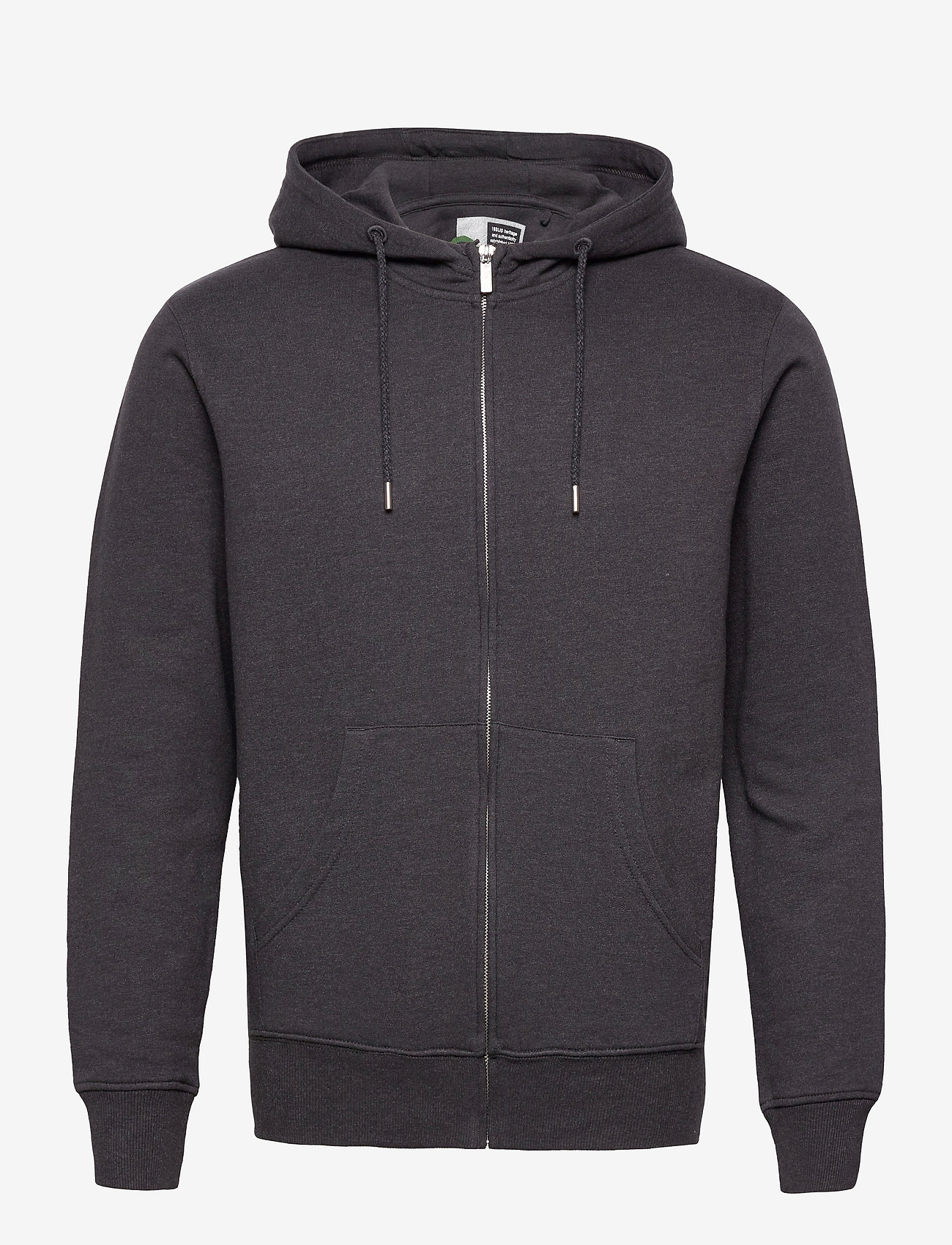 Solid - 6197724, Sweat - Morgan Zip Organic - dar grey m - 0