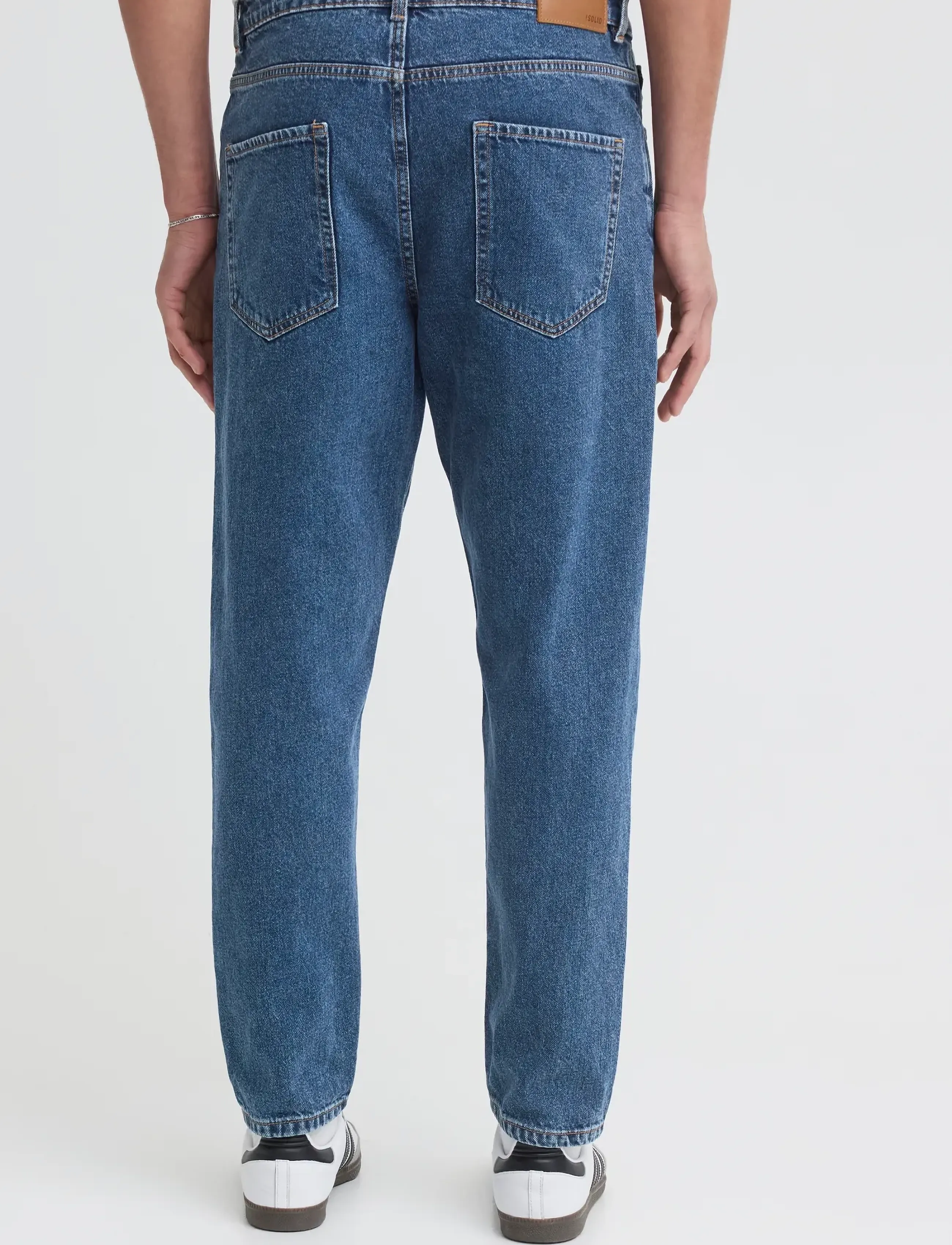 Solid - SDDYLAN DAD FIT - regular jeans - blue dnm - 3