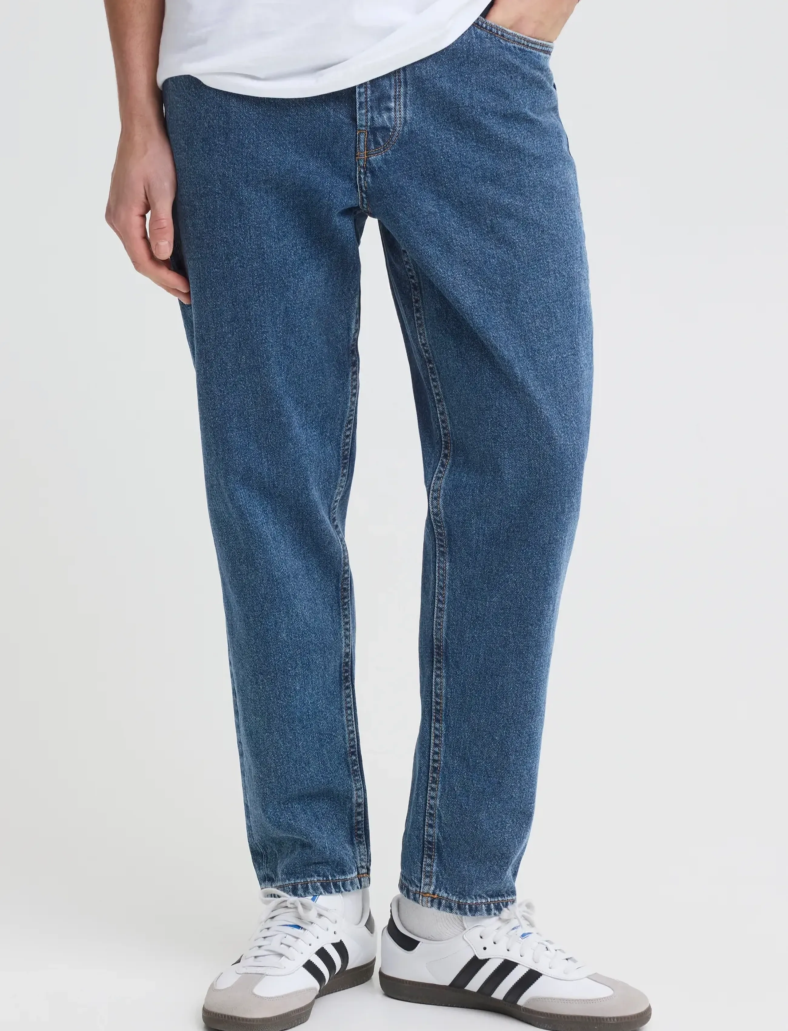 Solid - SDDYLAN DAD FIT - klassikalised teksad - blue dnm - 4