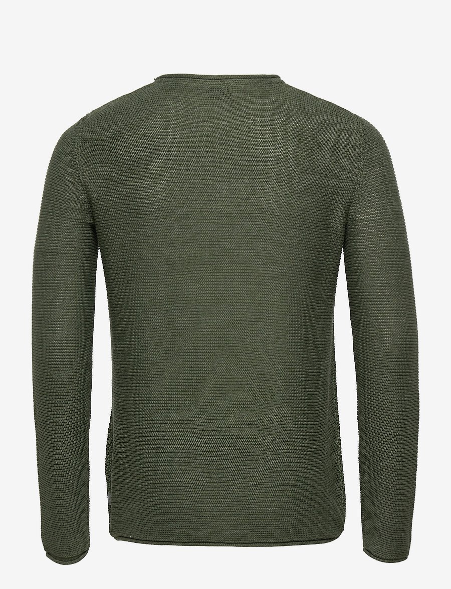 Solid - SDJARAH - round necks - black forest melange - 2