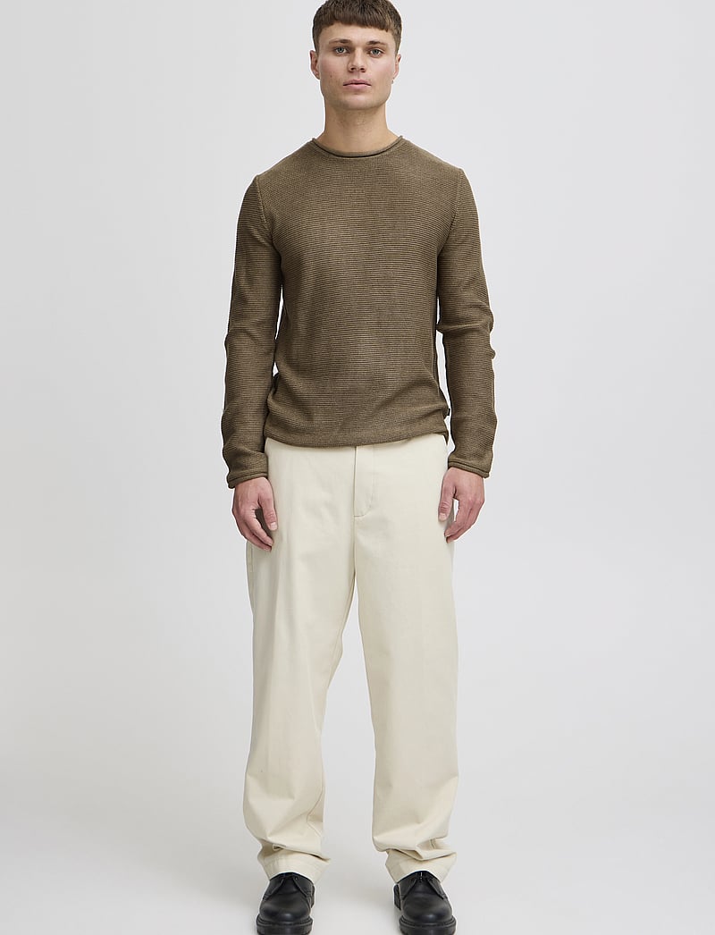 Solid - SDJARAH - rundhalsad - kangaroo melange - 0