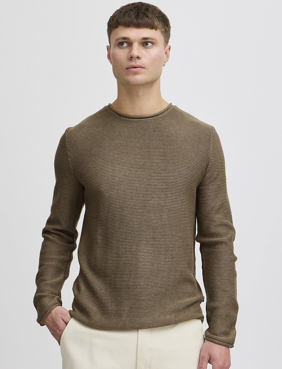Solid - SDJARAH - round necks - kangaroo melange - 3