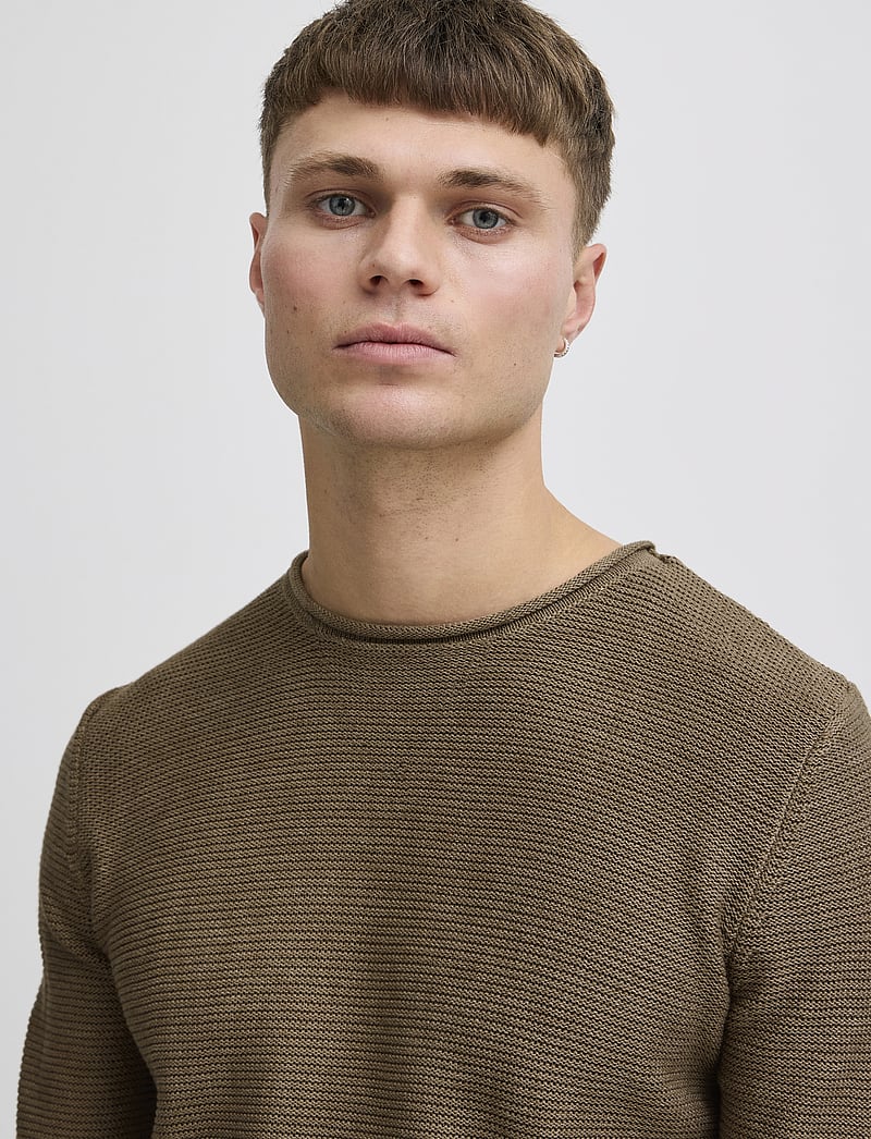 Solid - SDJARAH - rundhalsad - kangaroo melange - 5