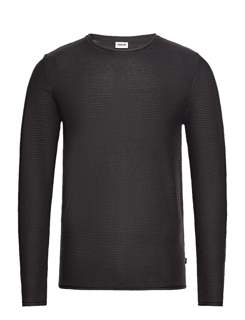 Solid - SDJARAH - rundhalsad - true black - 1