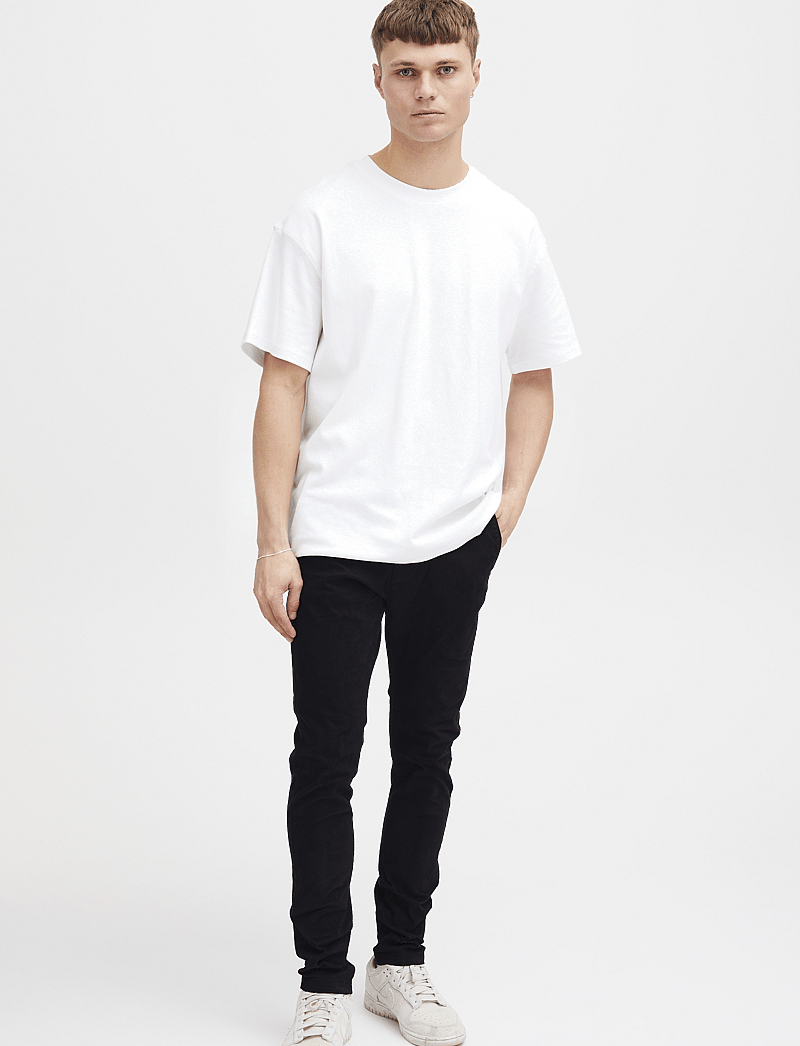 Solid - SDJIM PANTS - chino püksid - black - 0