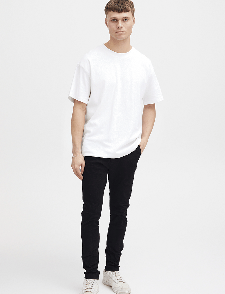 Solid - SDJim Pants - chinos - black - 0