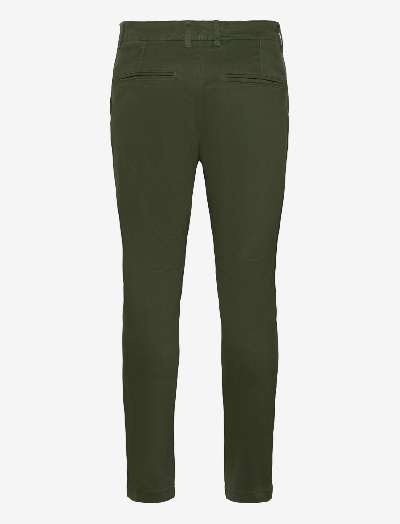 Solid - SDJIM PANTS - chinosy - black forest - 1