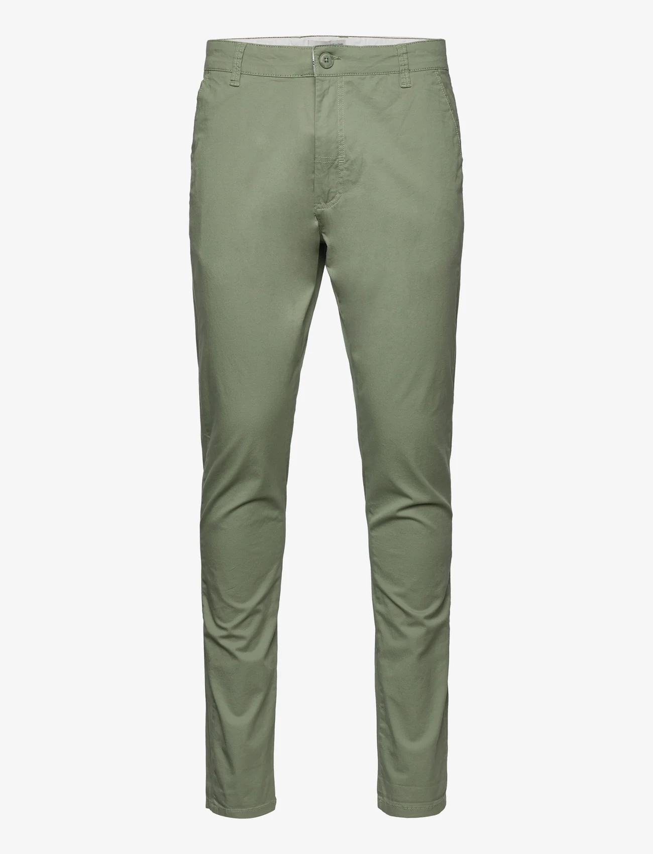 Solid - SDJim Light - „chino“ stiliaus kelnės - hedge green - 0