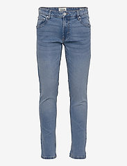 Solid - SDJOYBLUE200 - džinsa bikses ar tievām starām - light blue denim - 0