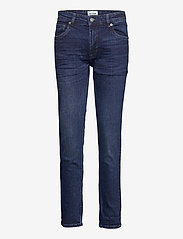 Solid - SDJoy Blue202 - džinsa bikses ar tievām starām - dark blue denim - 0