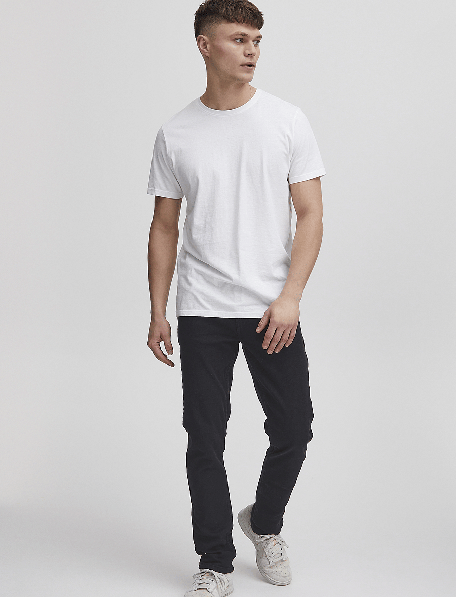 Solid - SDJoy Black 100 - slim-fit jeans - black denim - 0