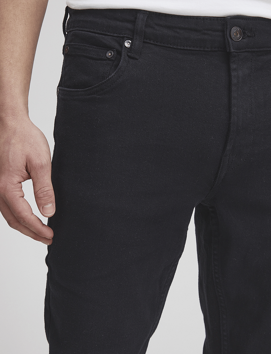 Solid - SDJoy Black 100 - slim-fit jeans - black denim - 5