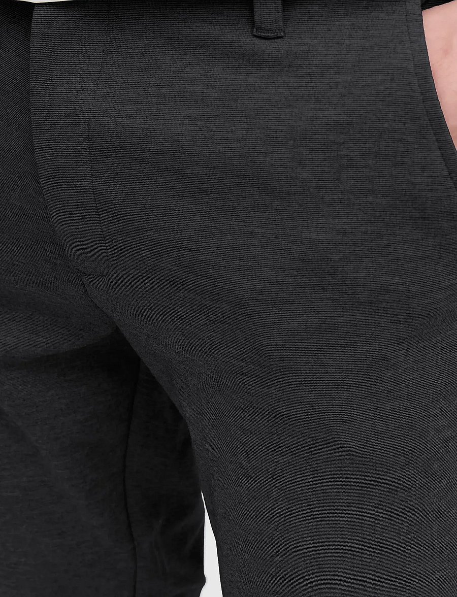 Solid - SDDAVE BARRO - chinos - black - 0