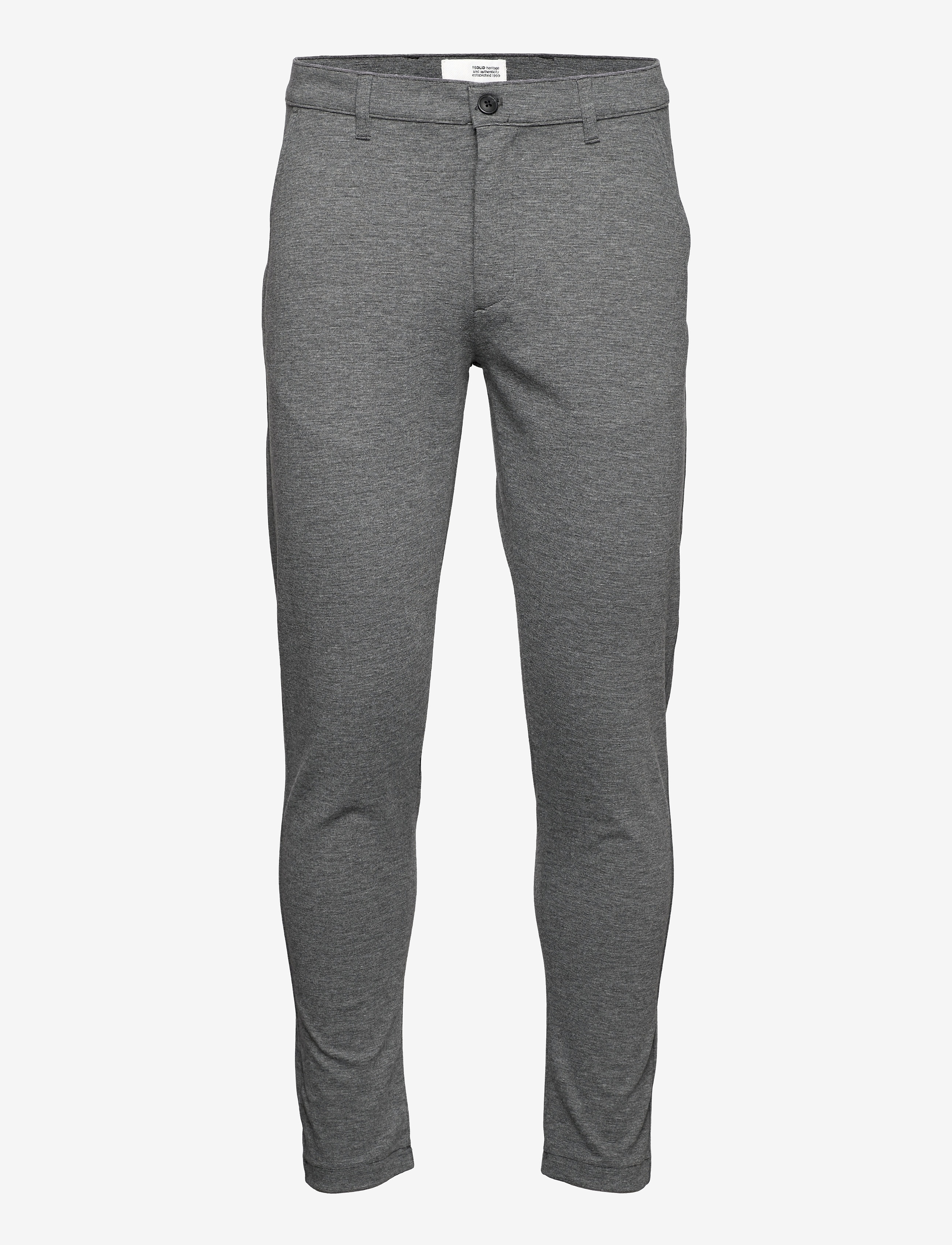 Solid Sddave Barro, 29 x 30, Trousers, Grau - Chinos, Männerswear