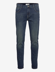 Solid - SDTOMYJOYPOWERFLEX+ - slim fit jeans - middle blue denim - 0
