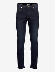 Solid - SDTULIO JOYHYBRID - džinsa bikses ar tievām starām - dark blue denim - 0