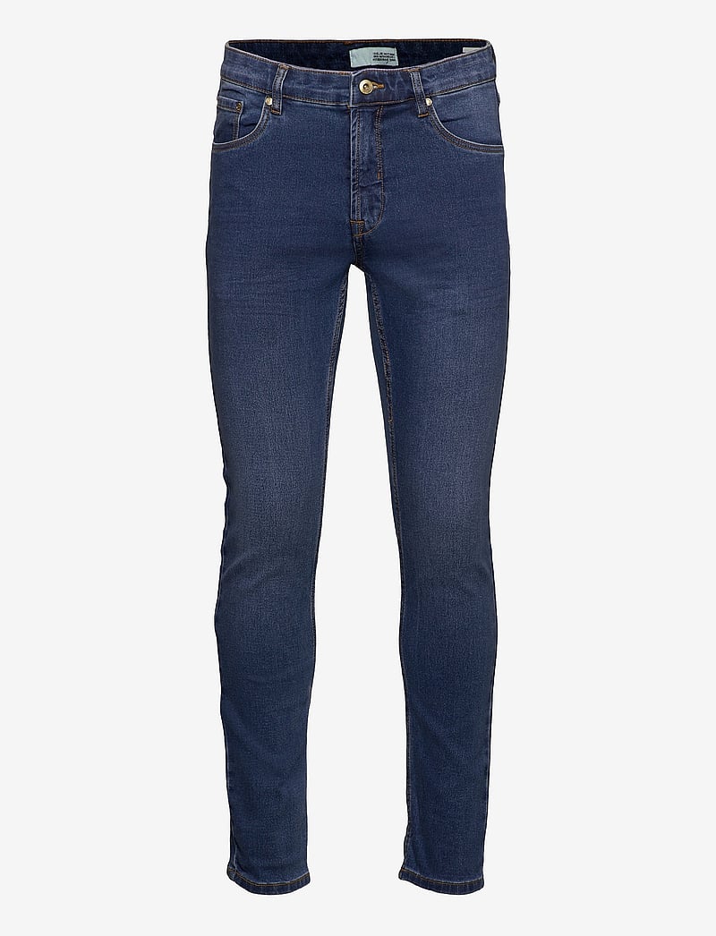 Solid - SDTulio Joy Hybrid - slim jeans - middle blue denim - 0