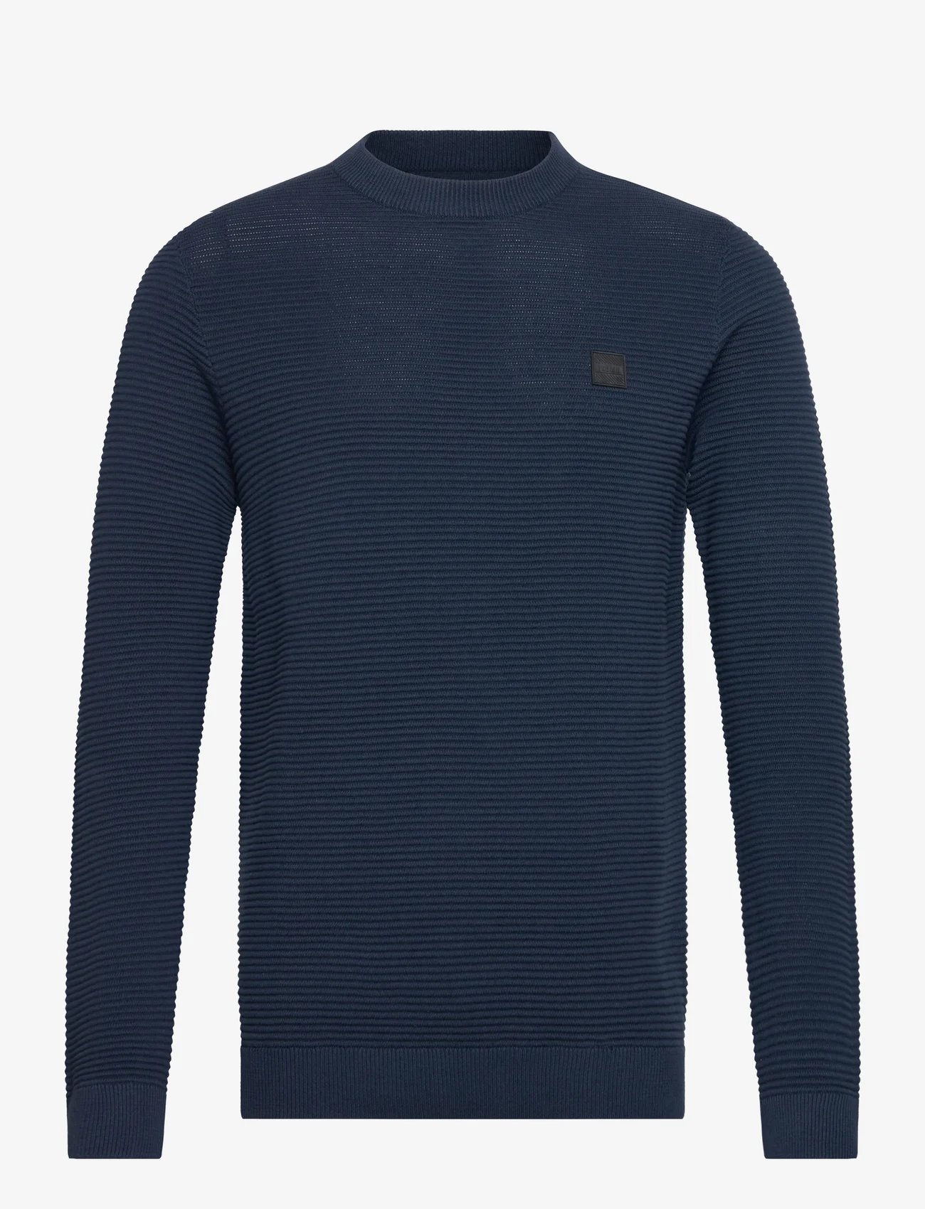 Solid - SDVALENCIA - knitted round necks - insignia blue - 0