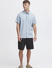 Solid - SDAllan SS SH - lowest prices - chambray blue - 2