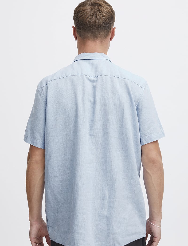 Solid - SDALLAN SS SH - leinenhemden - chambray blue - 4