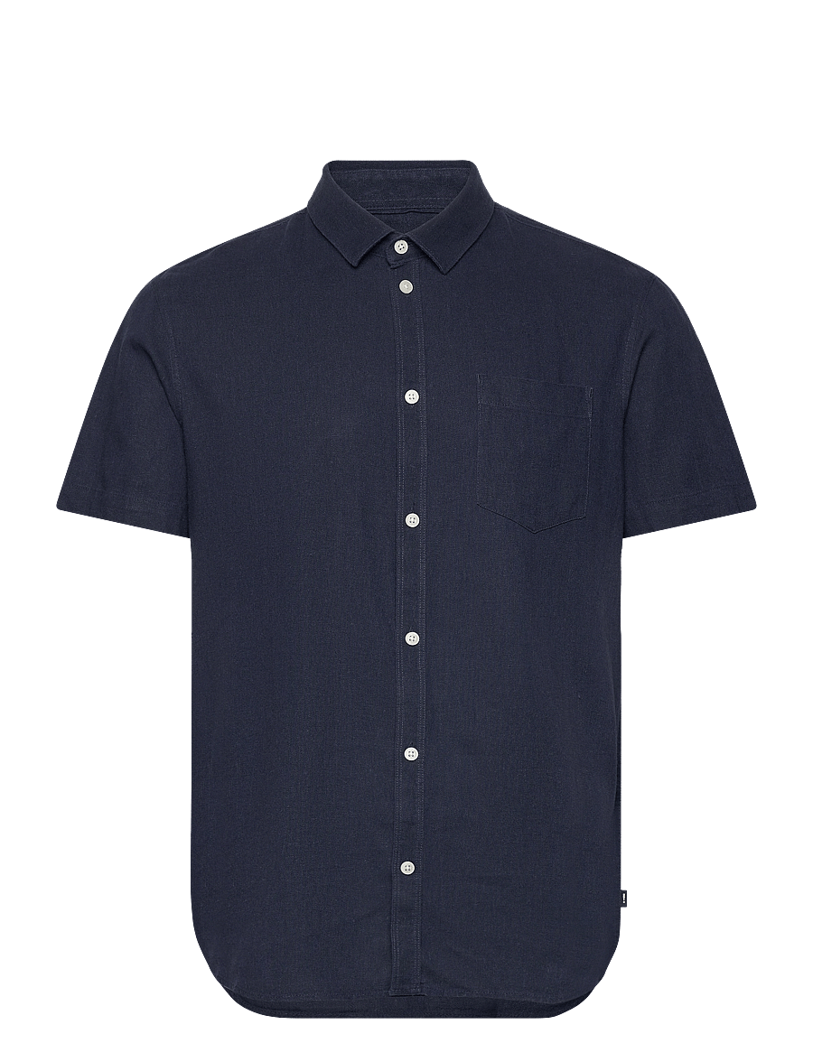 Solid - SDALLAN SS SH - linneskjortor - insignia blue - 0