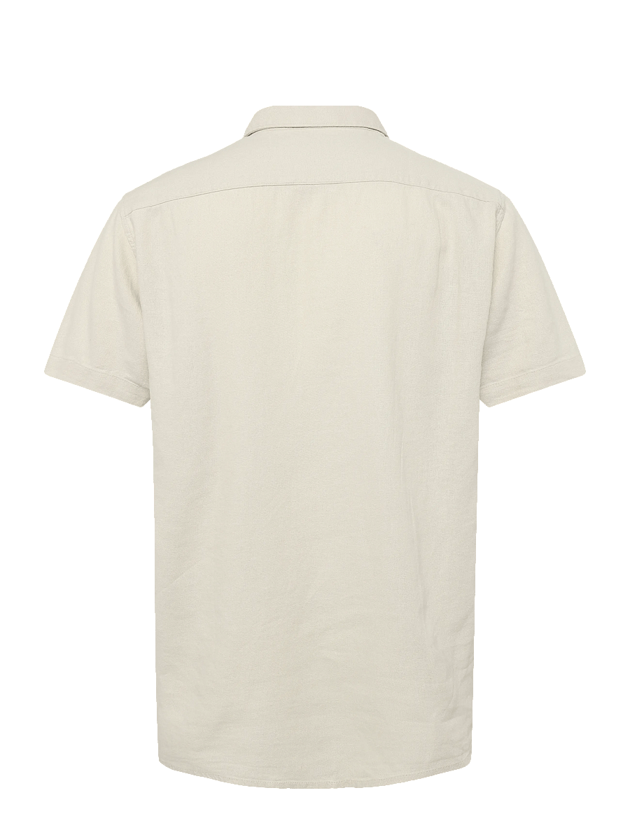 Solid - SDALLAN SS SH - hørskjorter - oatmeal - 1