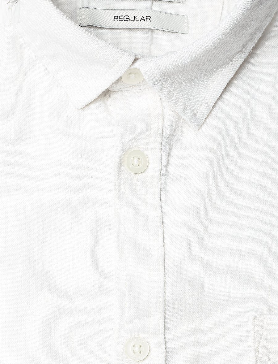 Solid - SDALLAN SS SH - hørskjorter - off white - 2
