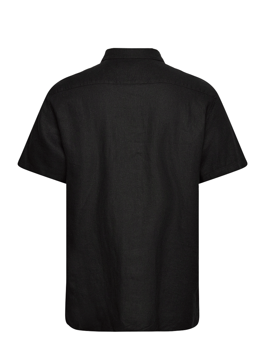 Solid - SDALLAN SS SH - hørskjorter - true black - 2