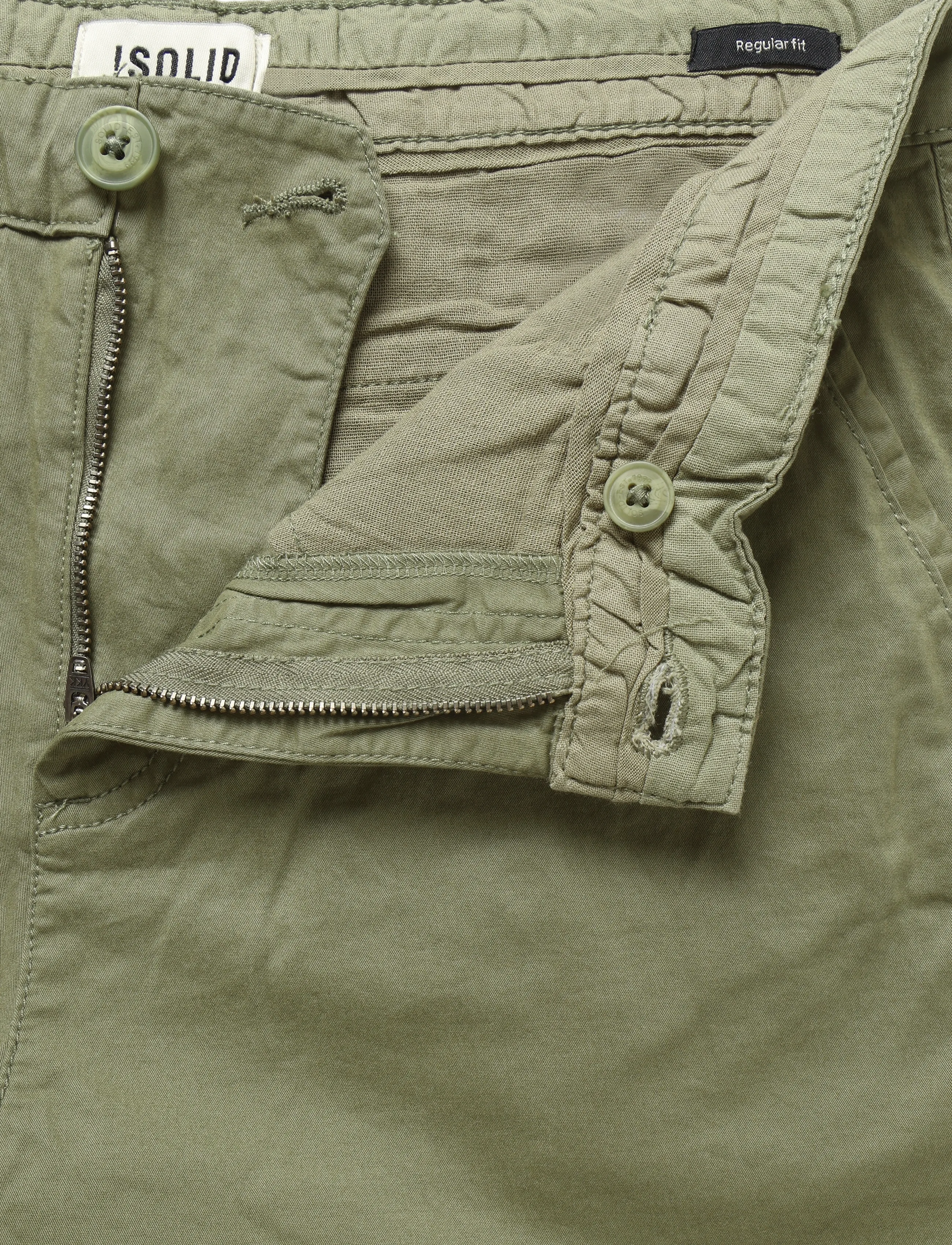 Solid - SDJIM LIGHT CHINO SHO - deep lichen green - 2