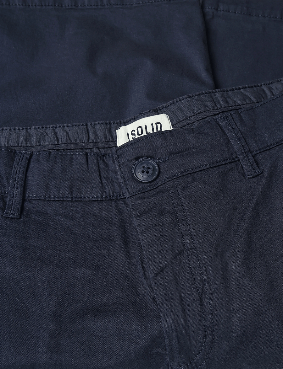 Solid - SDJIM LIGHT CHINO SHO - insignia blue - 2