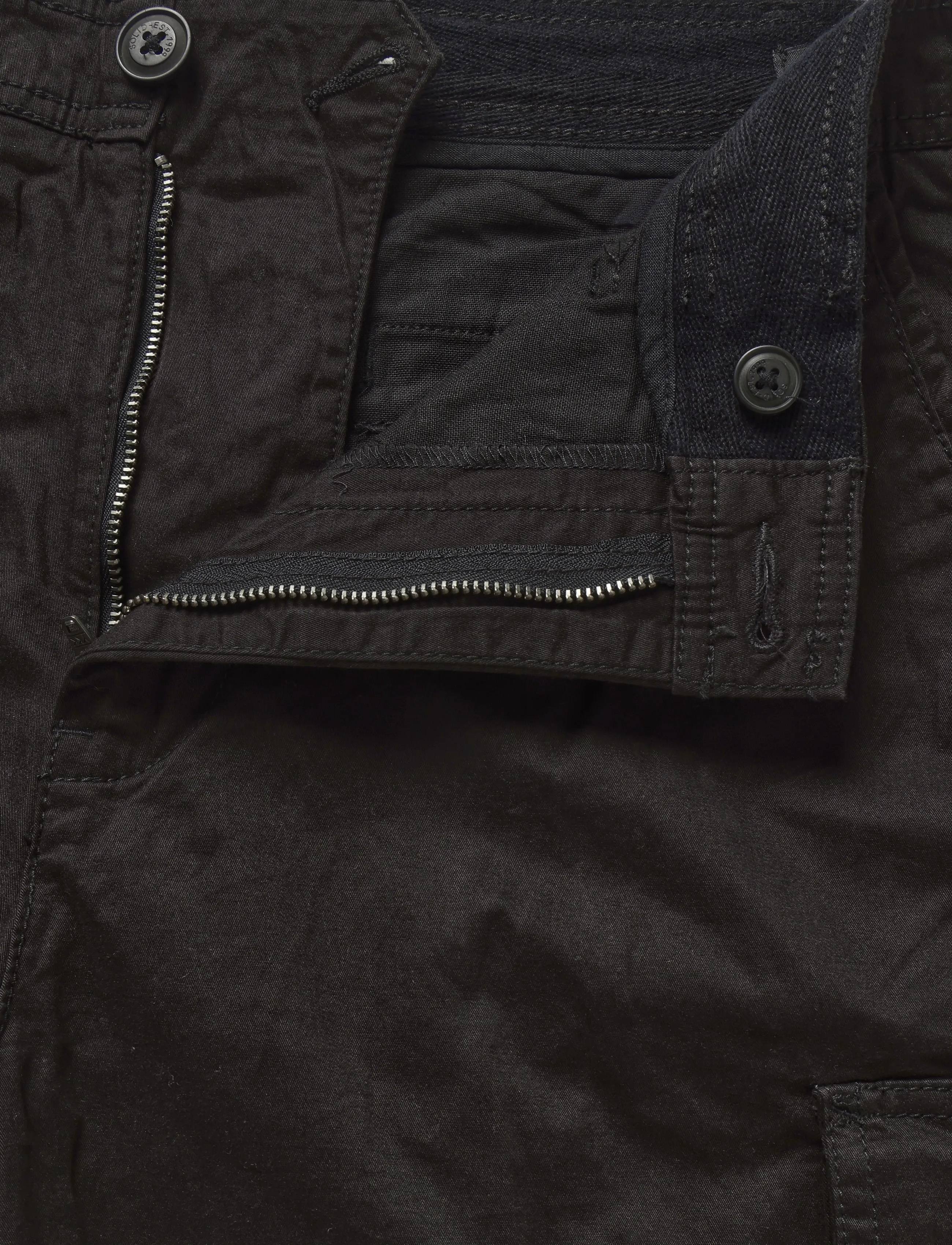 Solid - SDJACKJIM LIGHT CARGO SHO - true black - 3