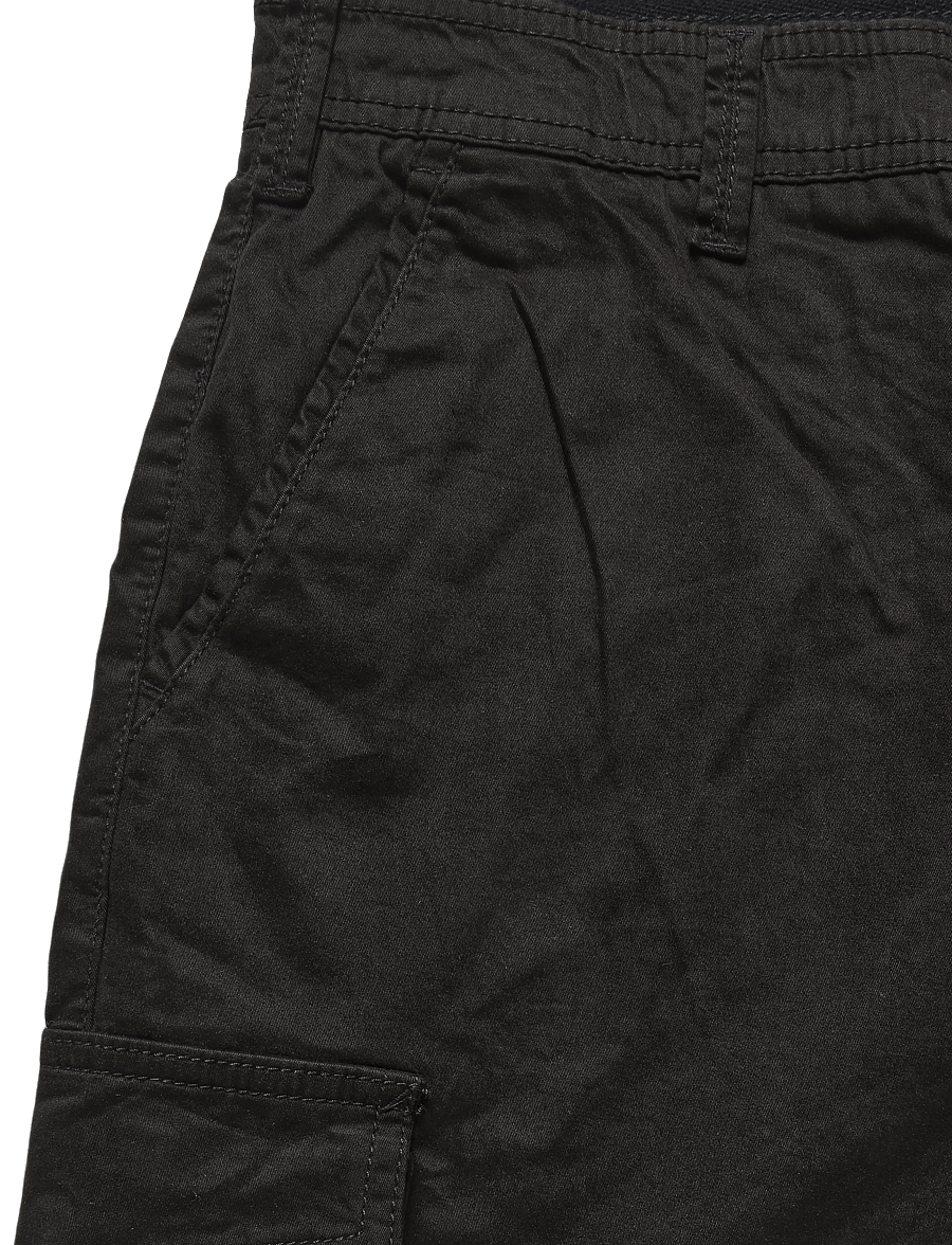 Solid - SDJACKJIM LIGHT CARGO SHO - lühikesed kargopüksid - true black - 4