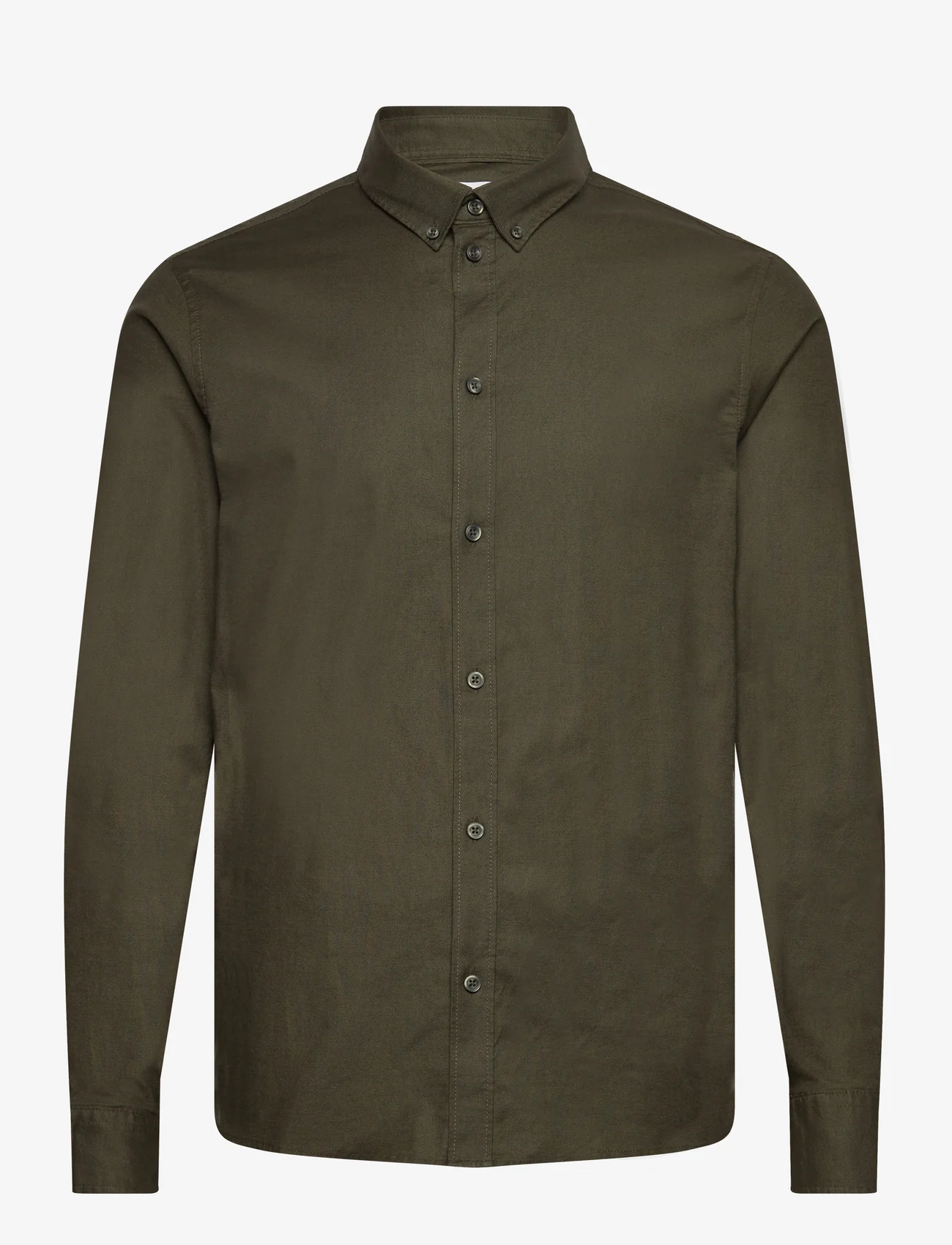 Solid - SDVAL SH - basic shirts - forest night - 0